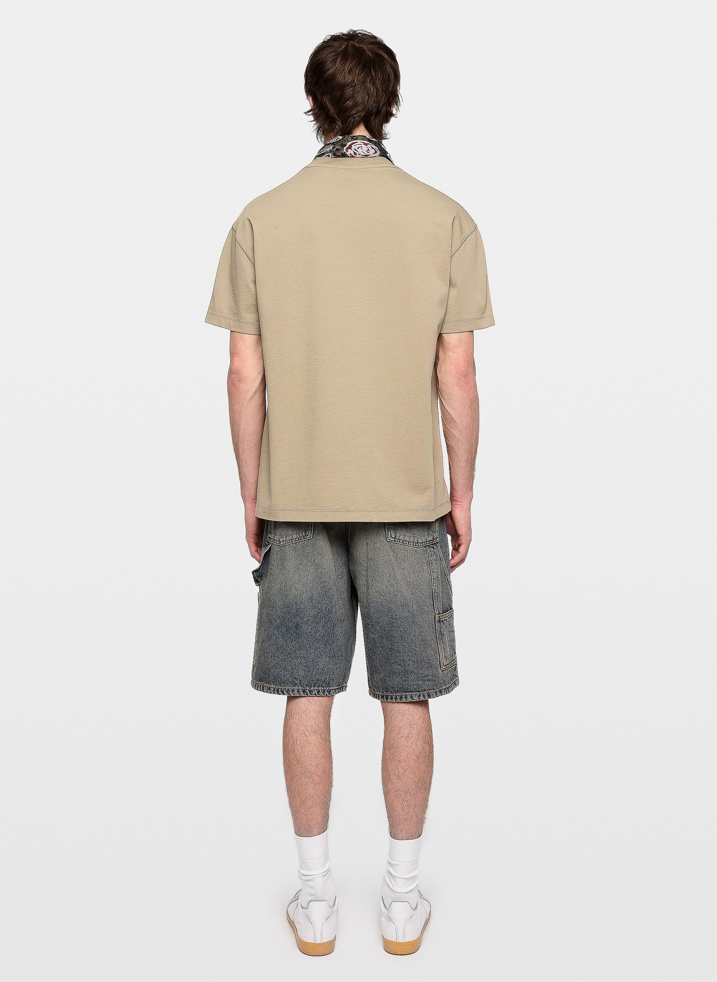 T-shirt met ronde hals van biologisch katoen ZADIG&VOLTAIRE Beige