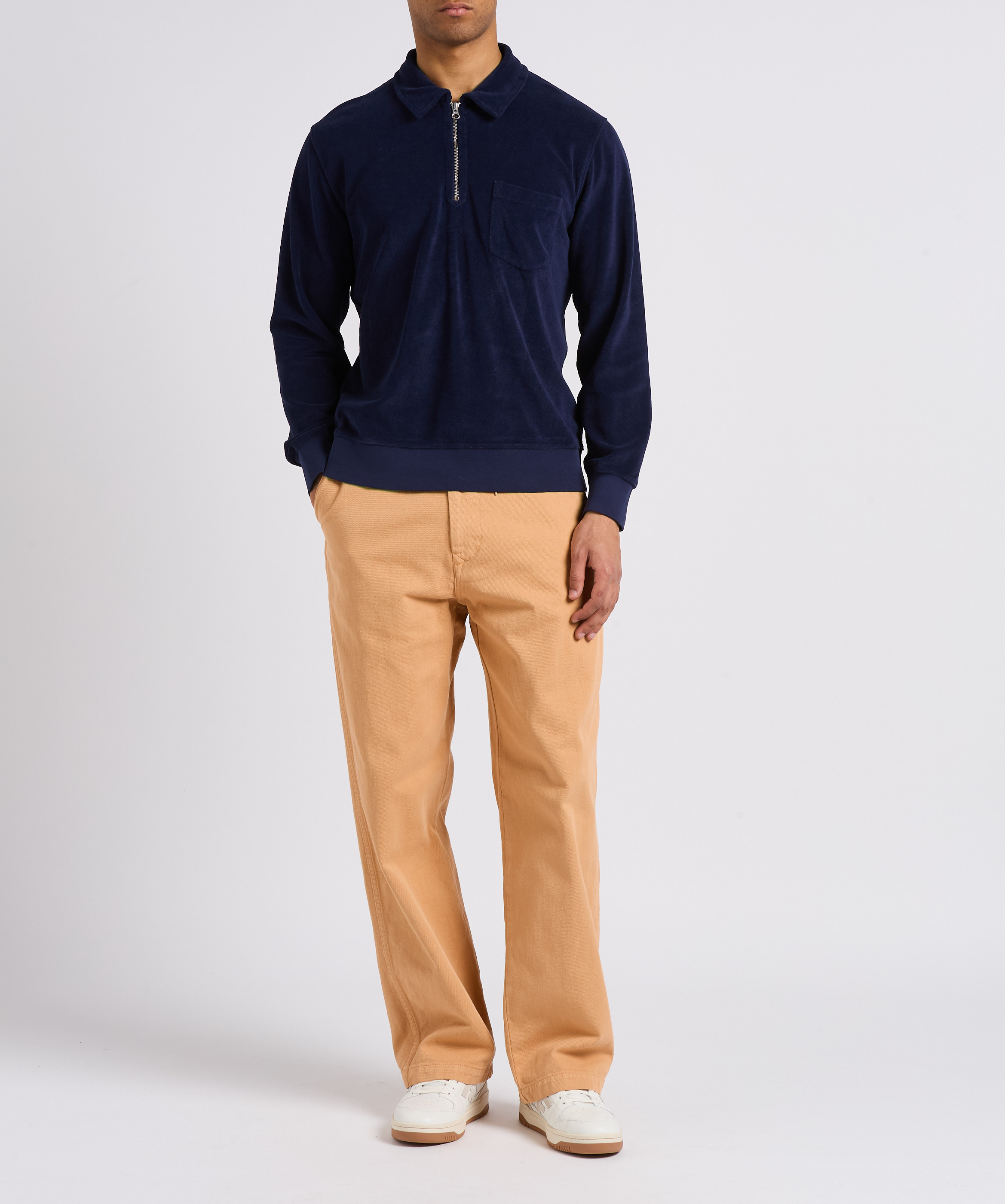 Pantalon large en coton HOMECORE Rose