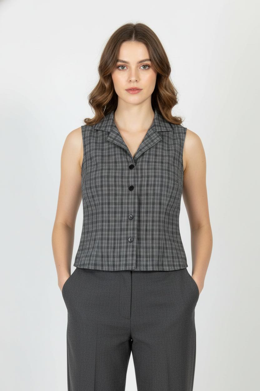 Blouse AGNES B. - Seconde Main Grey
