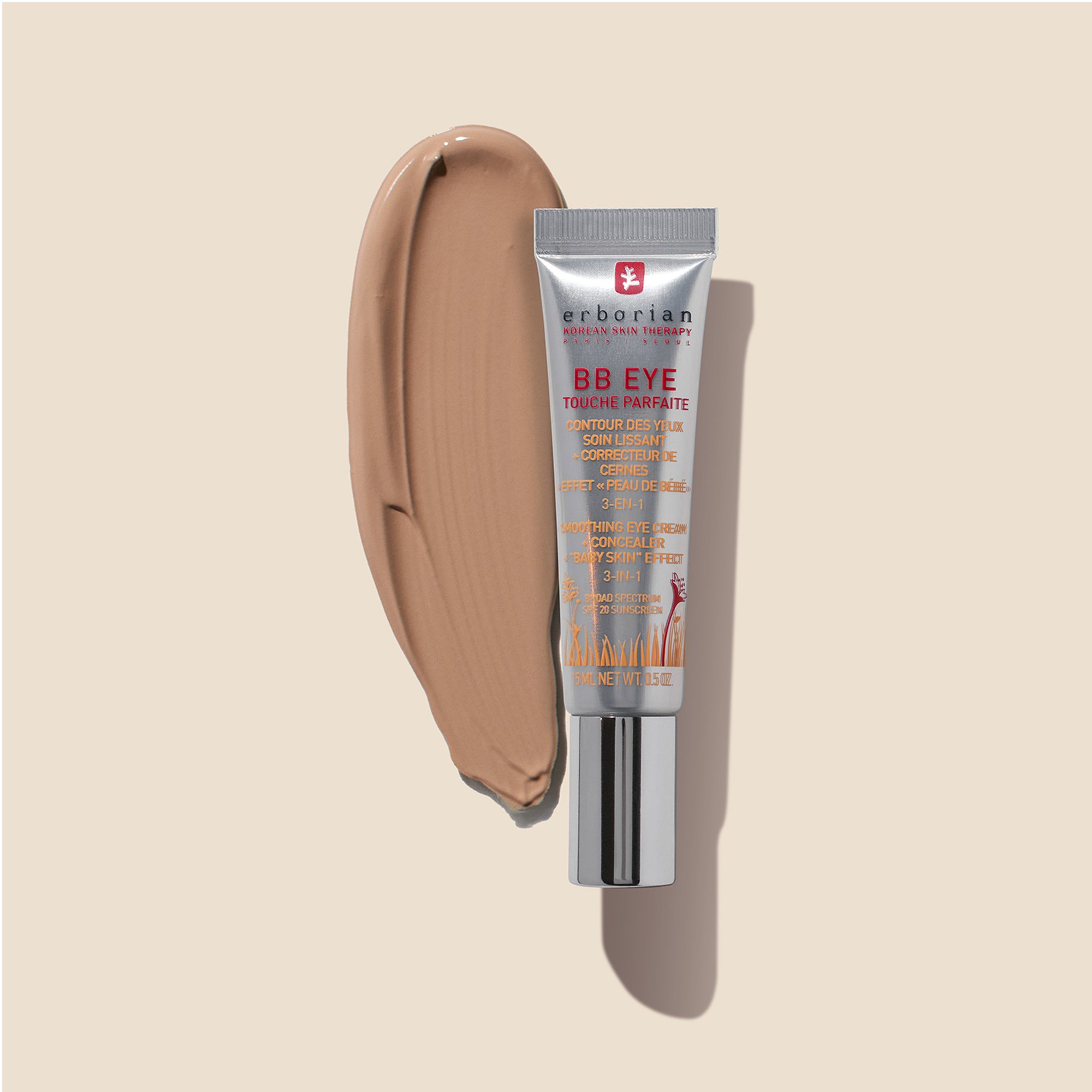 BB Eye Touche Parfaite - Smoothing Eye Cream + Concealer 3-in-1 ERBORIAN No color