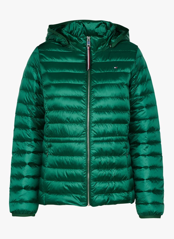 Ladies green tommy hilfiger coat Clearance