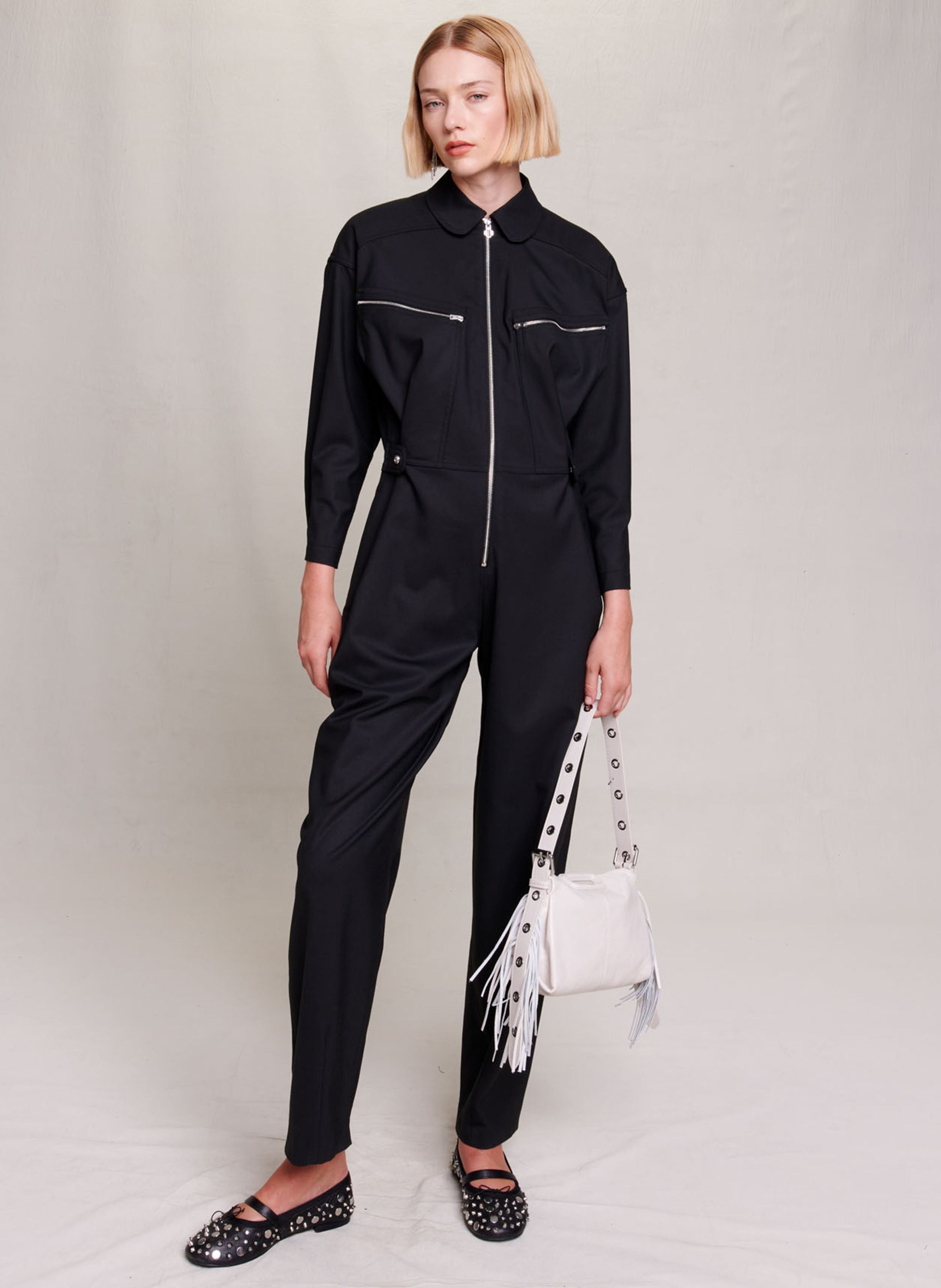 Maje 2024 jumpsuit black