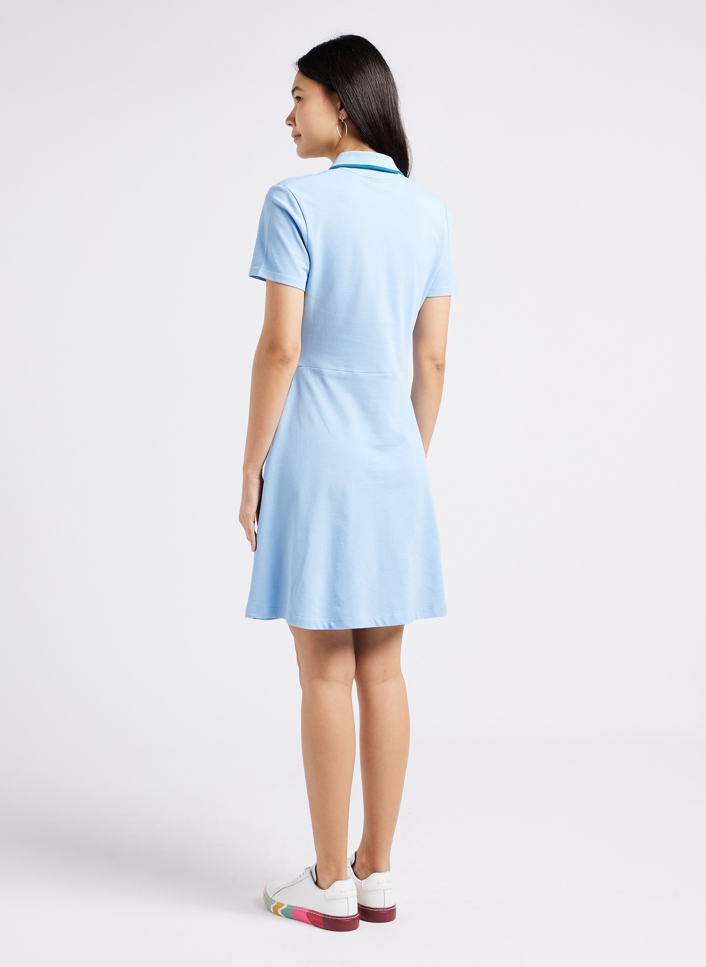 Short cotton polo dress PAUL SMITH Blue