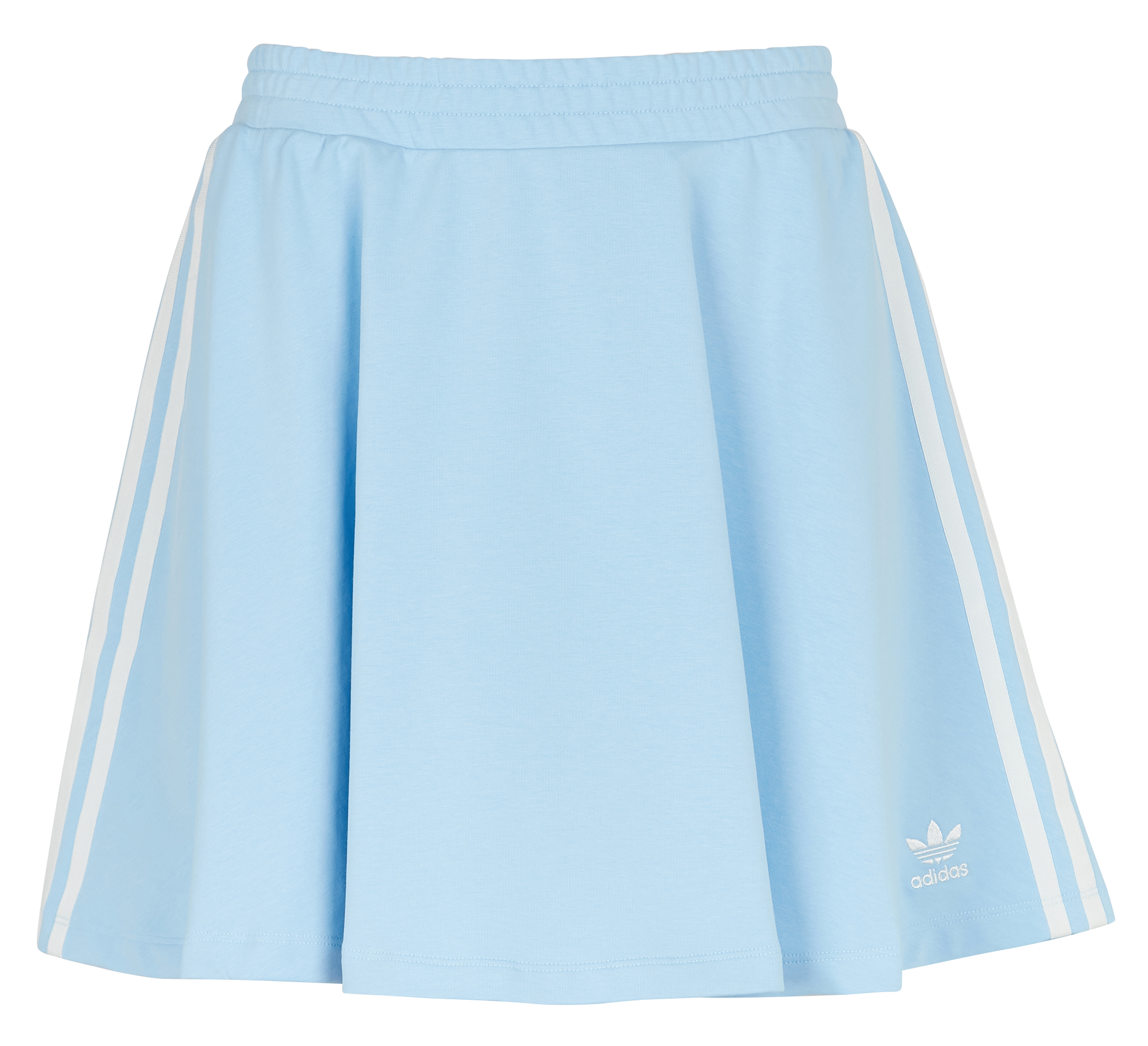 A-lijnrok van katoenmix ADIDAS Blauw