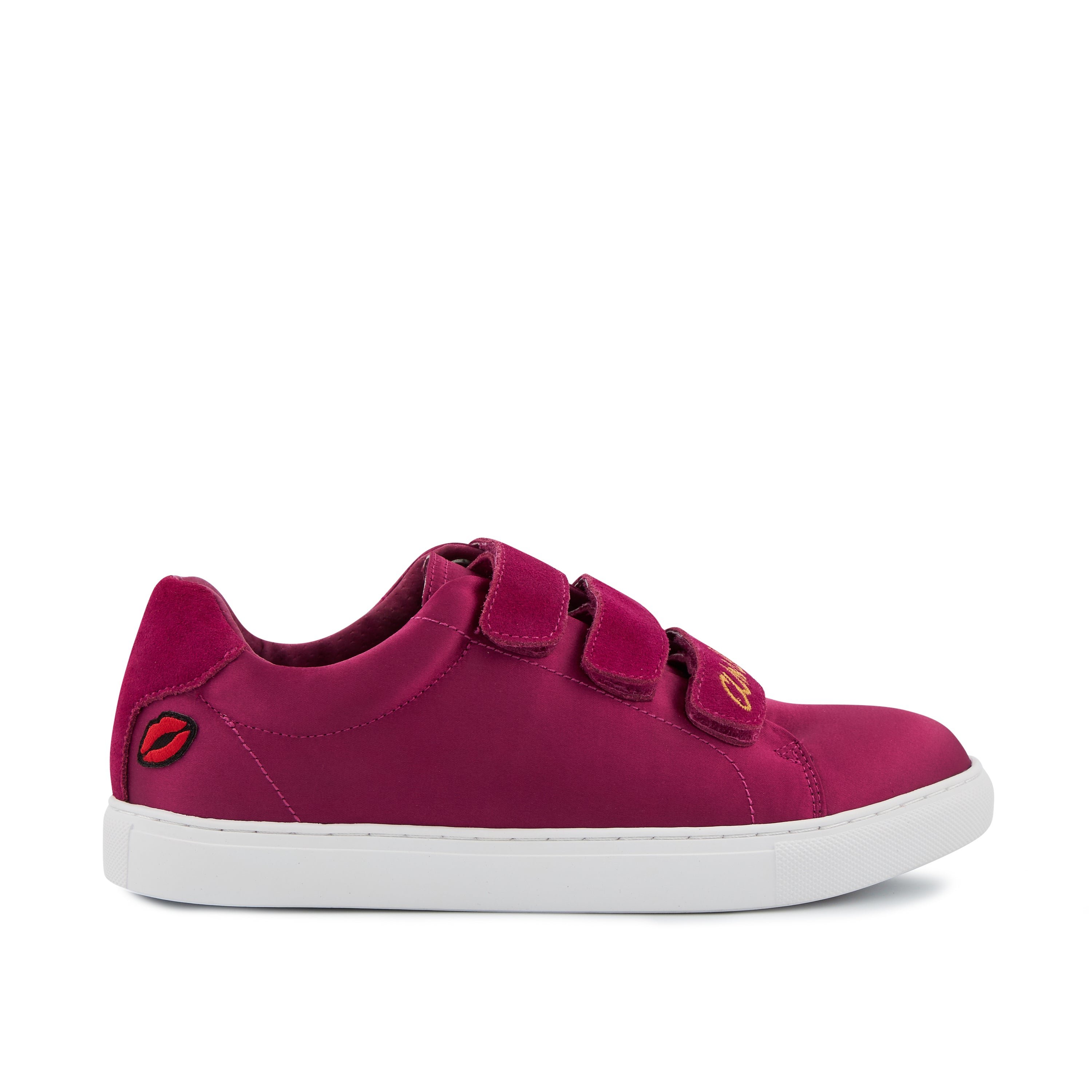 Jimmy leather sneakers BONS BAISERS PARIS Pink