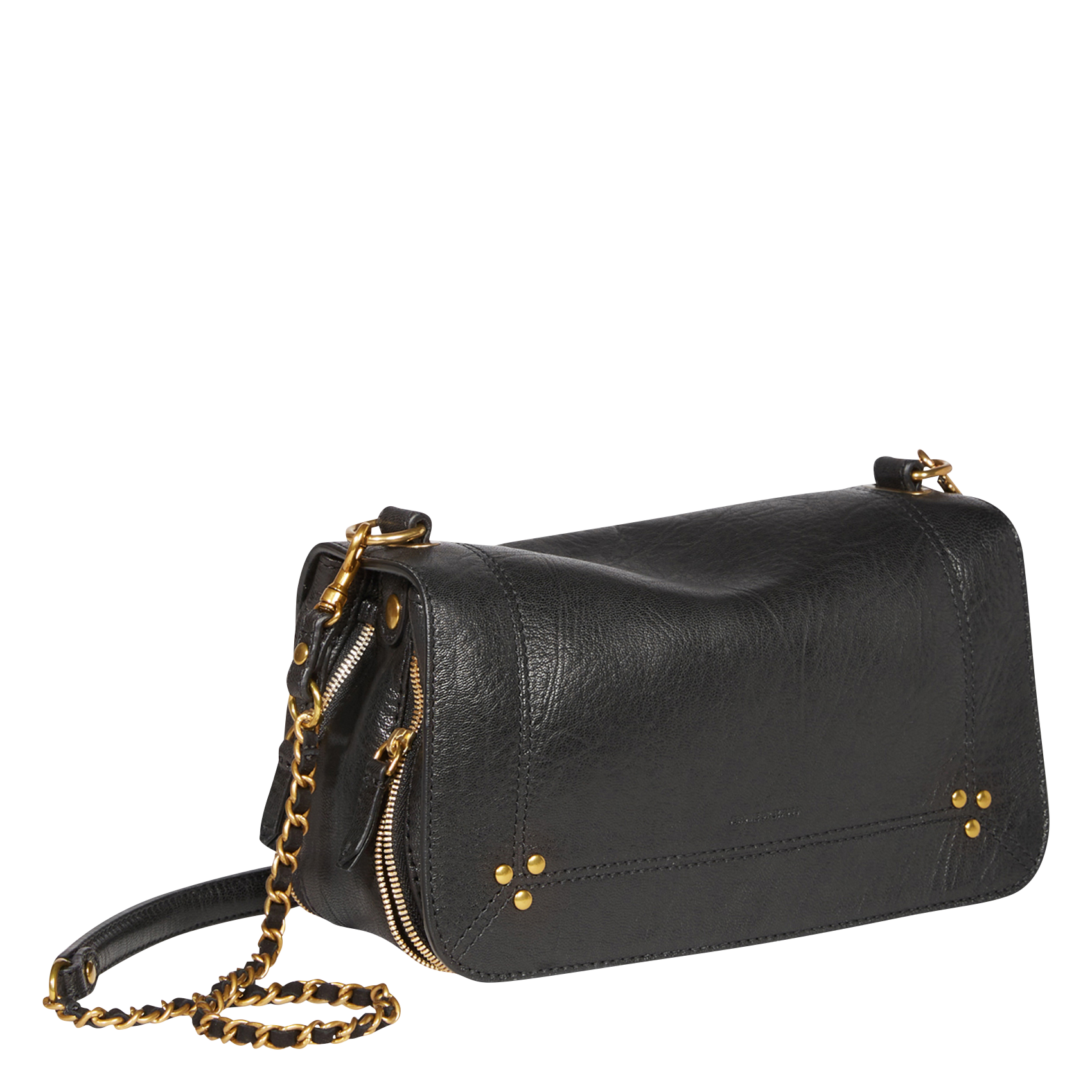 Brieftasche aus Leder Schwarz