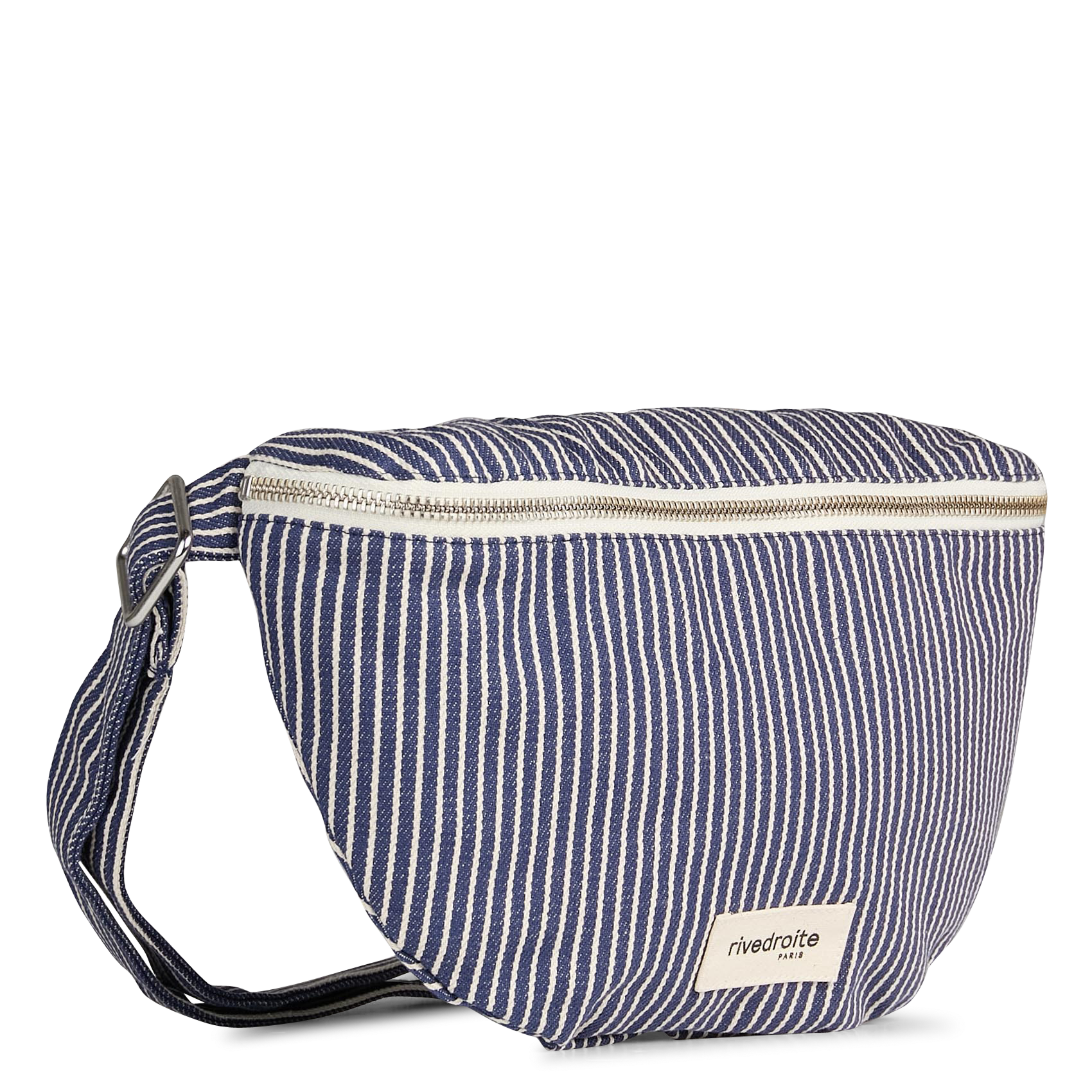 Striped cotton fanny pack RIVEDROITE PARIS Blue