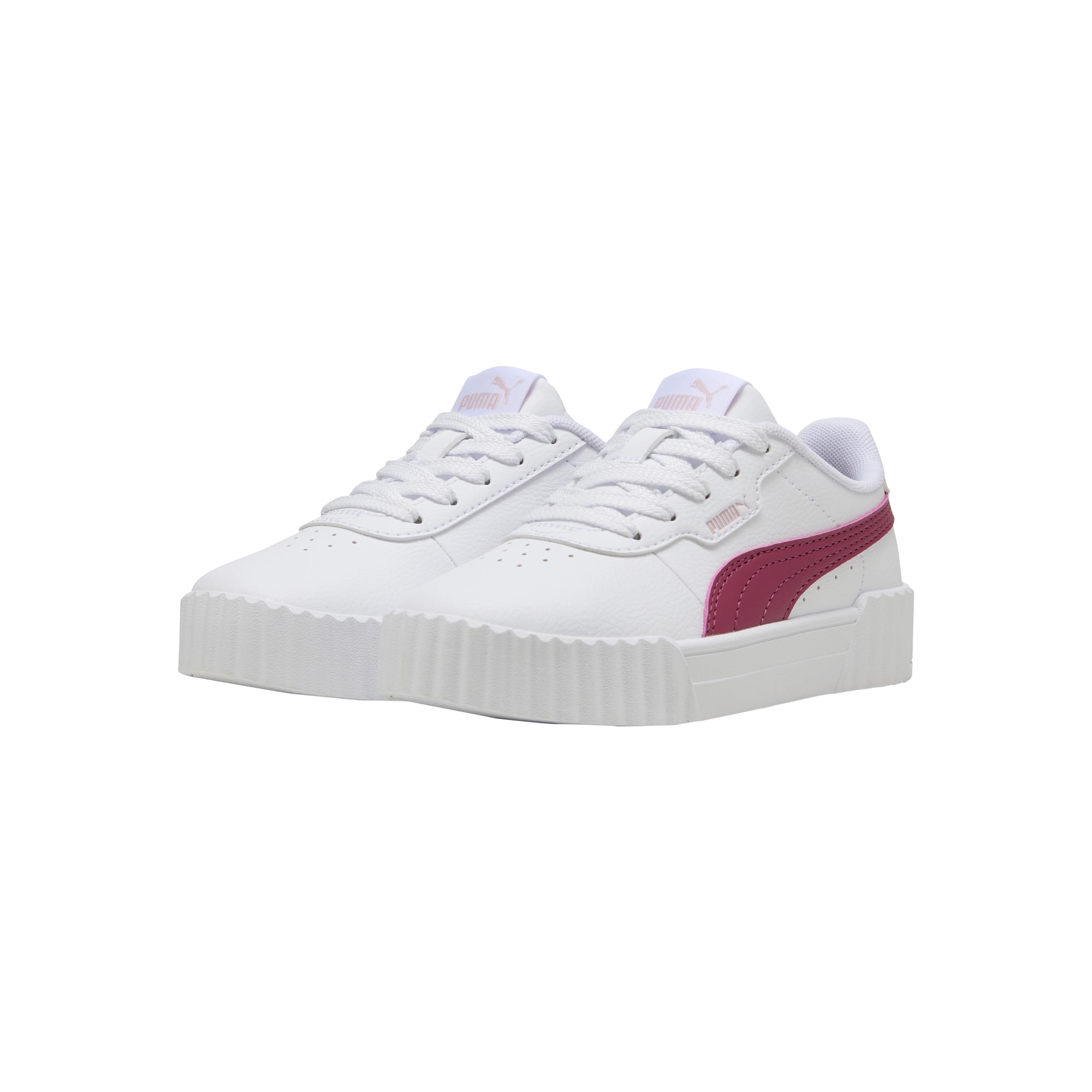 Children's lace-up sneakers Carina 3.0 PS PUMA White