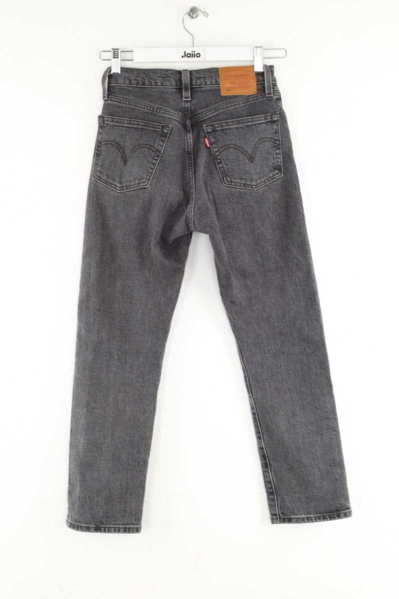 Cotton skinny jeans LEVI'S - Seconde main Black