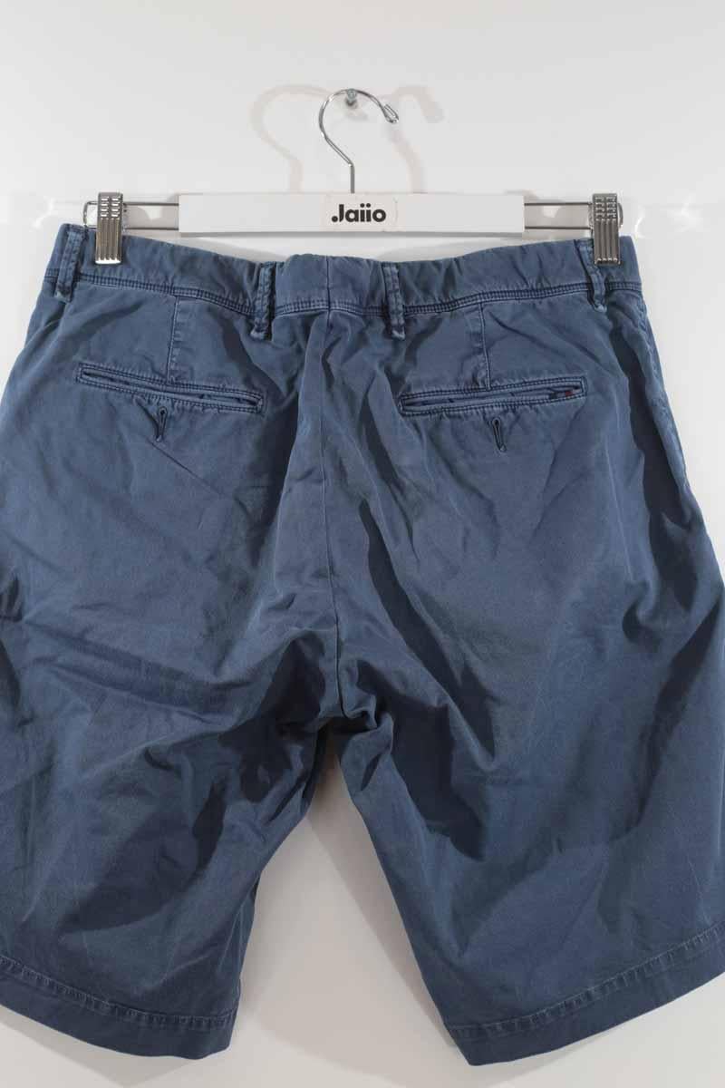 Cotton sports shorts MONCLER - Seconde Main Blue