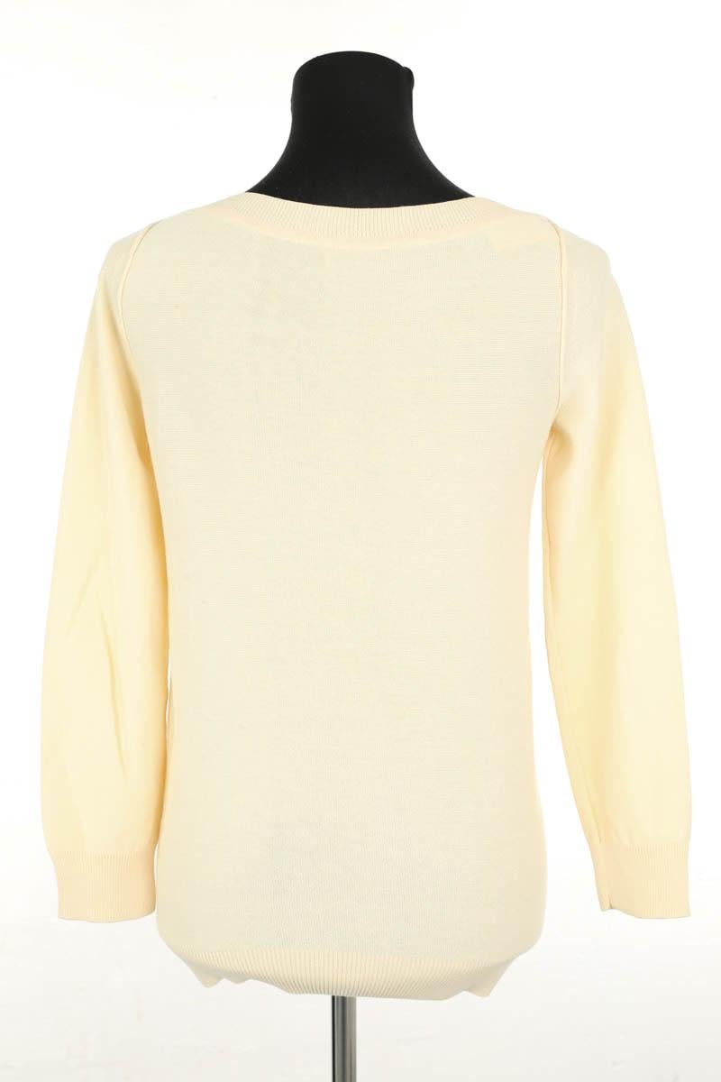 Cotton pullover SONIA RYKIEL - Seconde Main Beige
