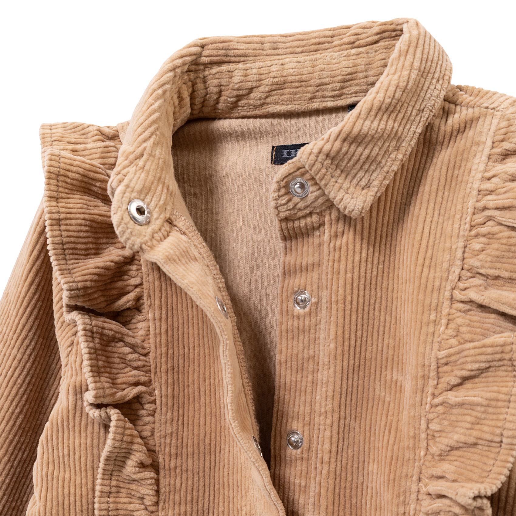 Combinaison col chemise en coton IKKS JUNIOR Beige