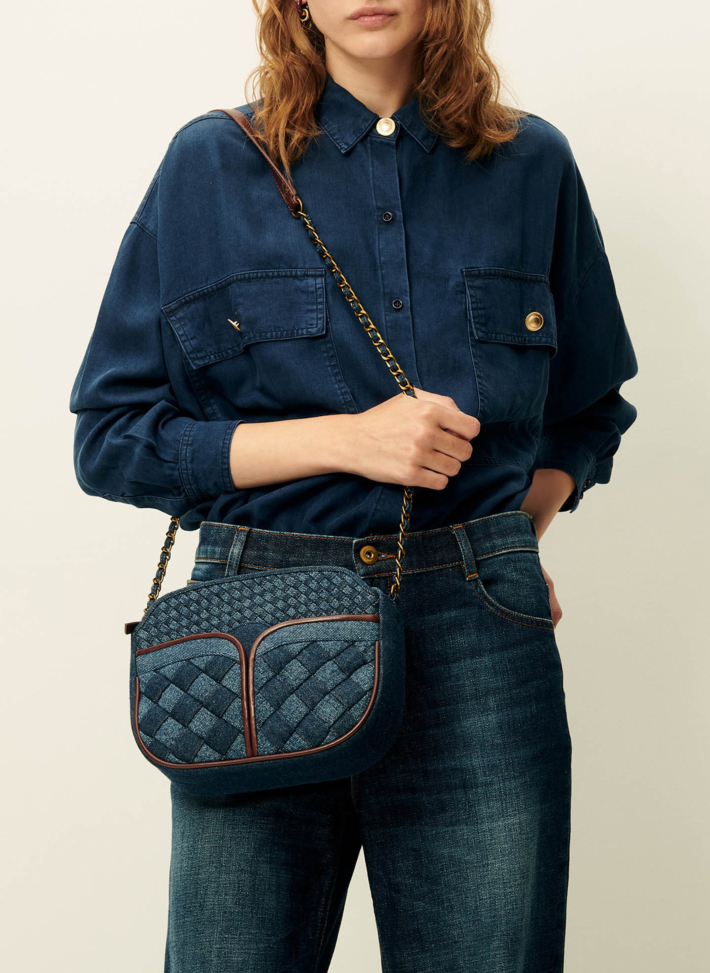 Chemise droite SESSUN Bleu