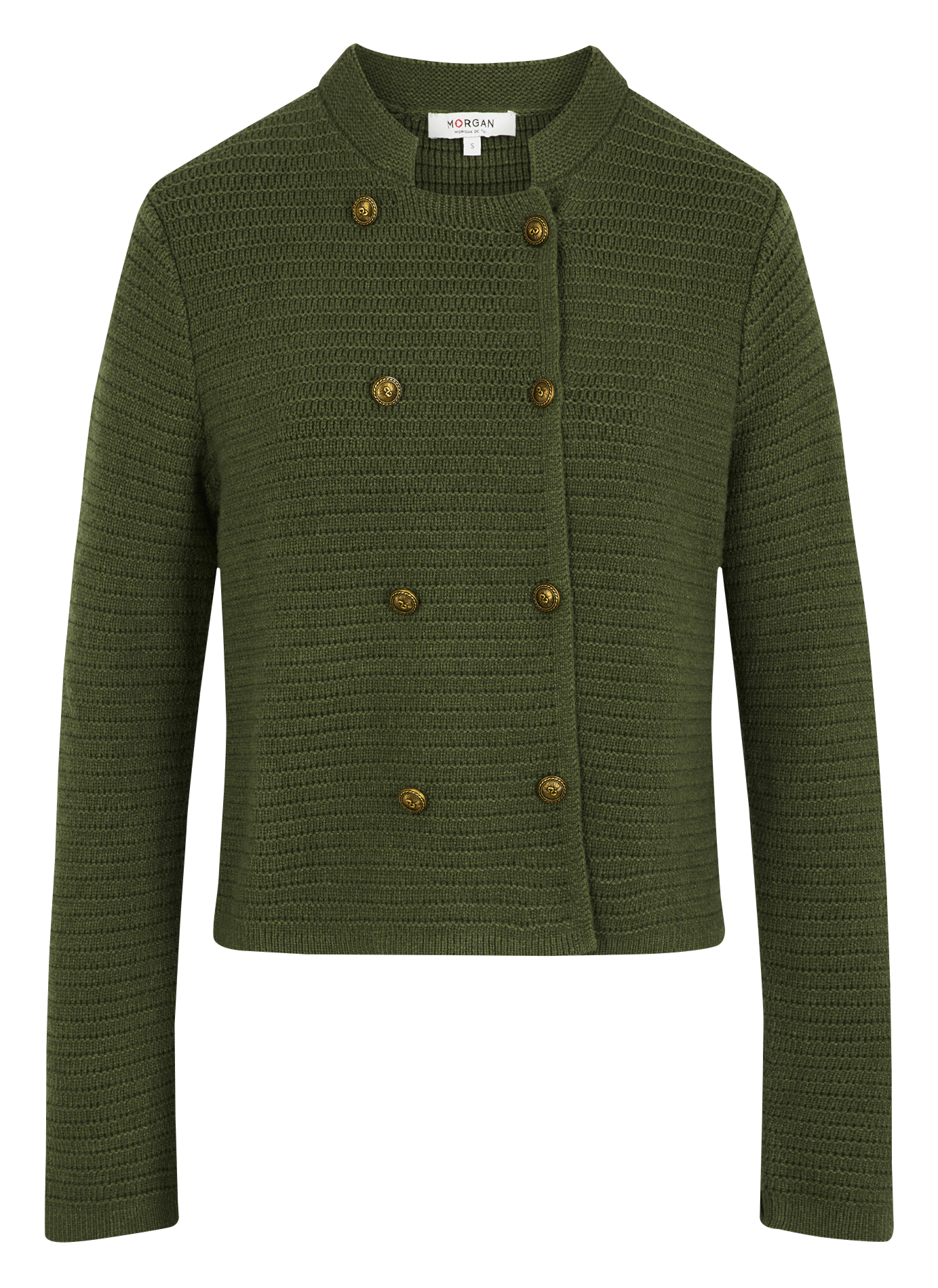 Veste col montant MORGAN Vert