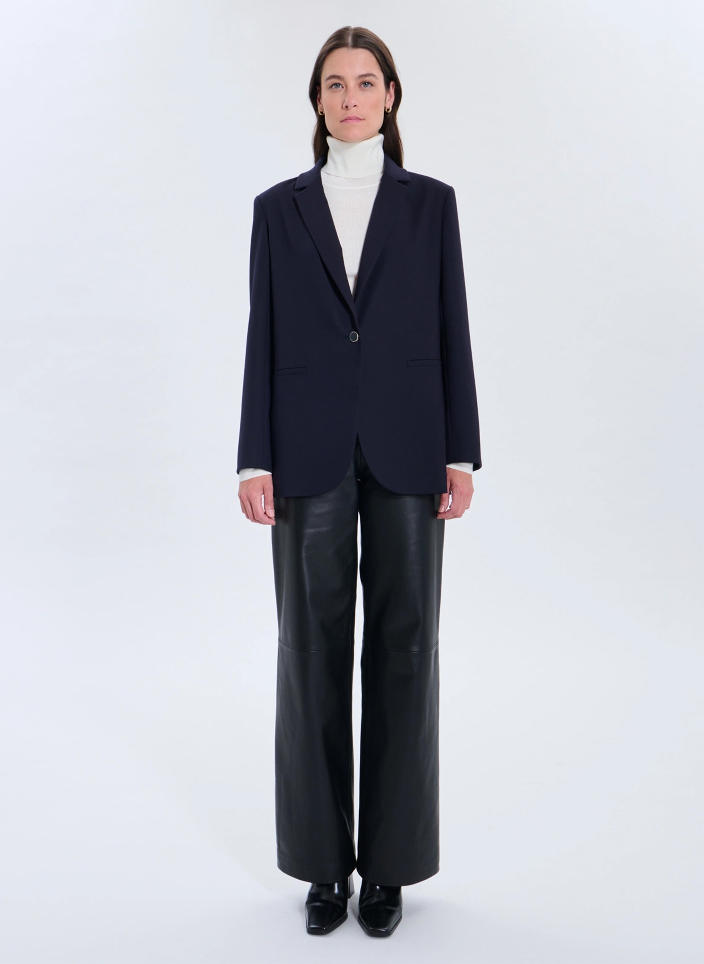 Straight suit jacket ZAPA Blue