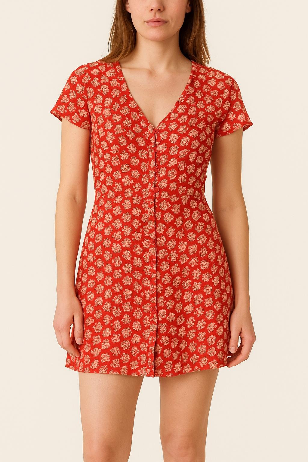 Midi dress SEZANE - Seconde main Red