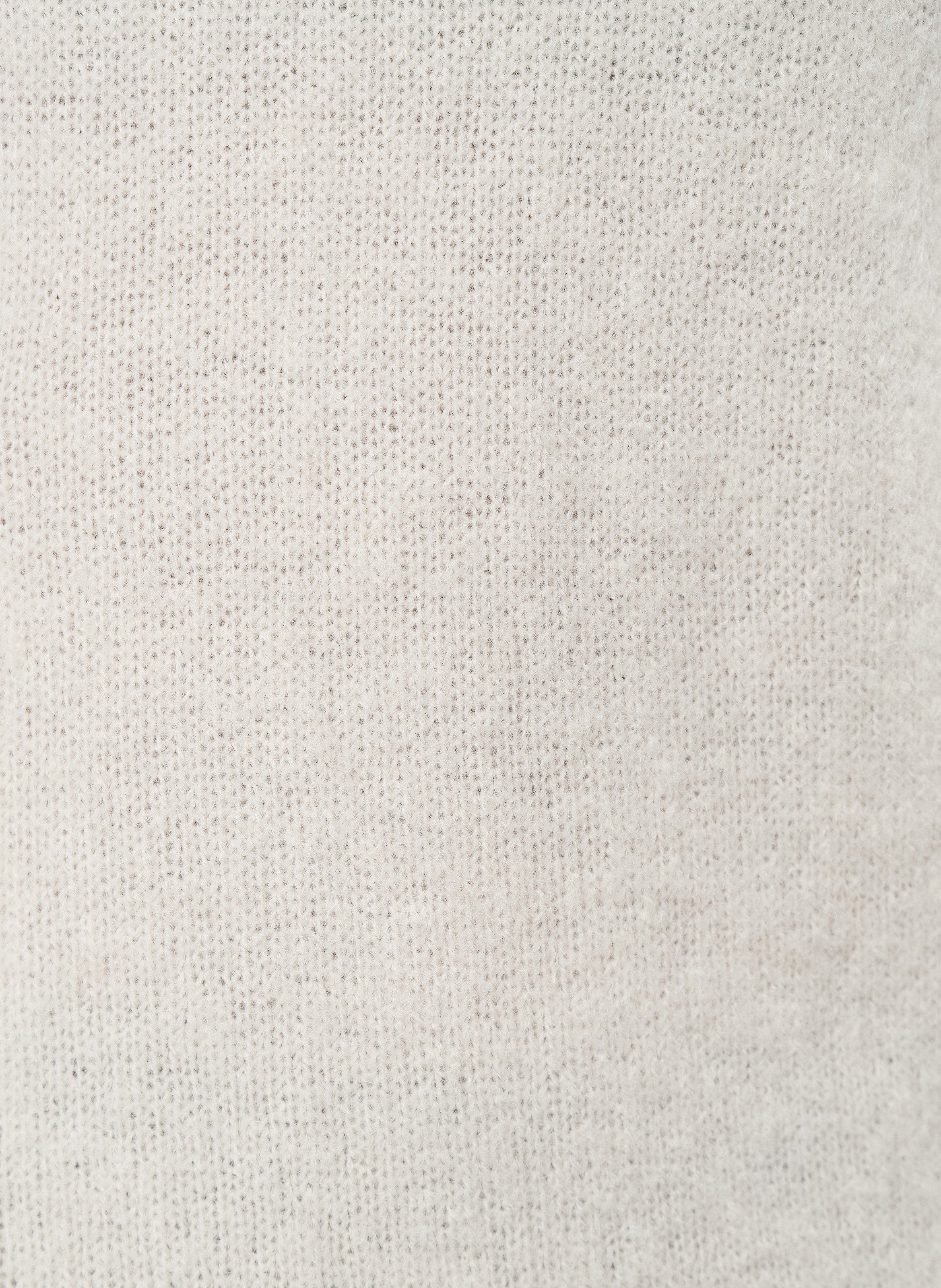 Pull col rond  HUMILITY Blanc