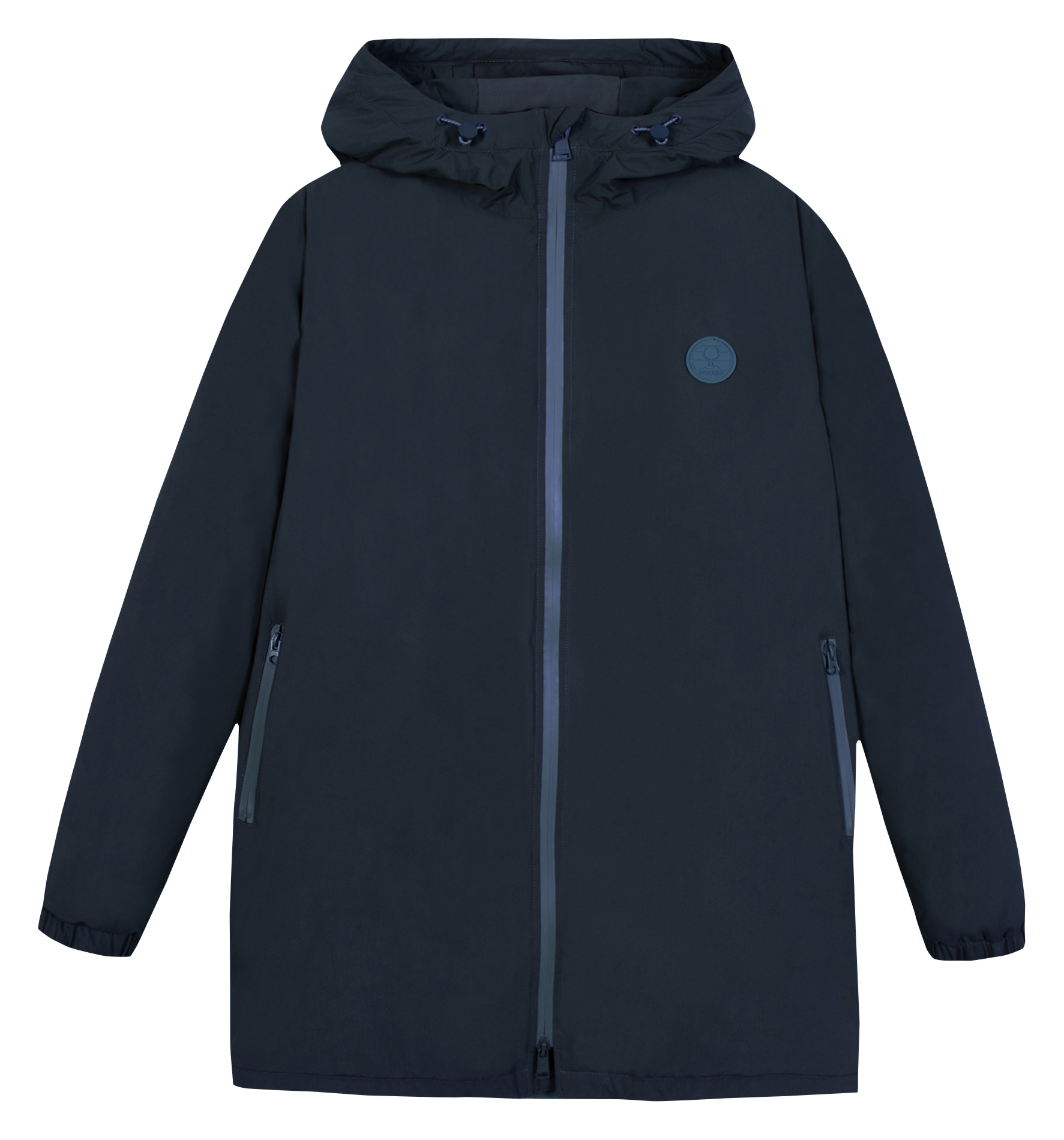 Rechte waterdichte parka FAGUO Blauw