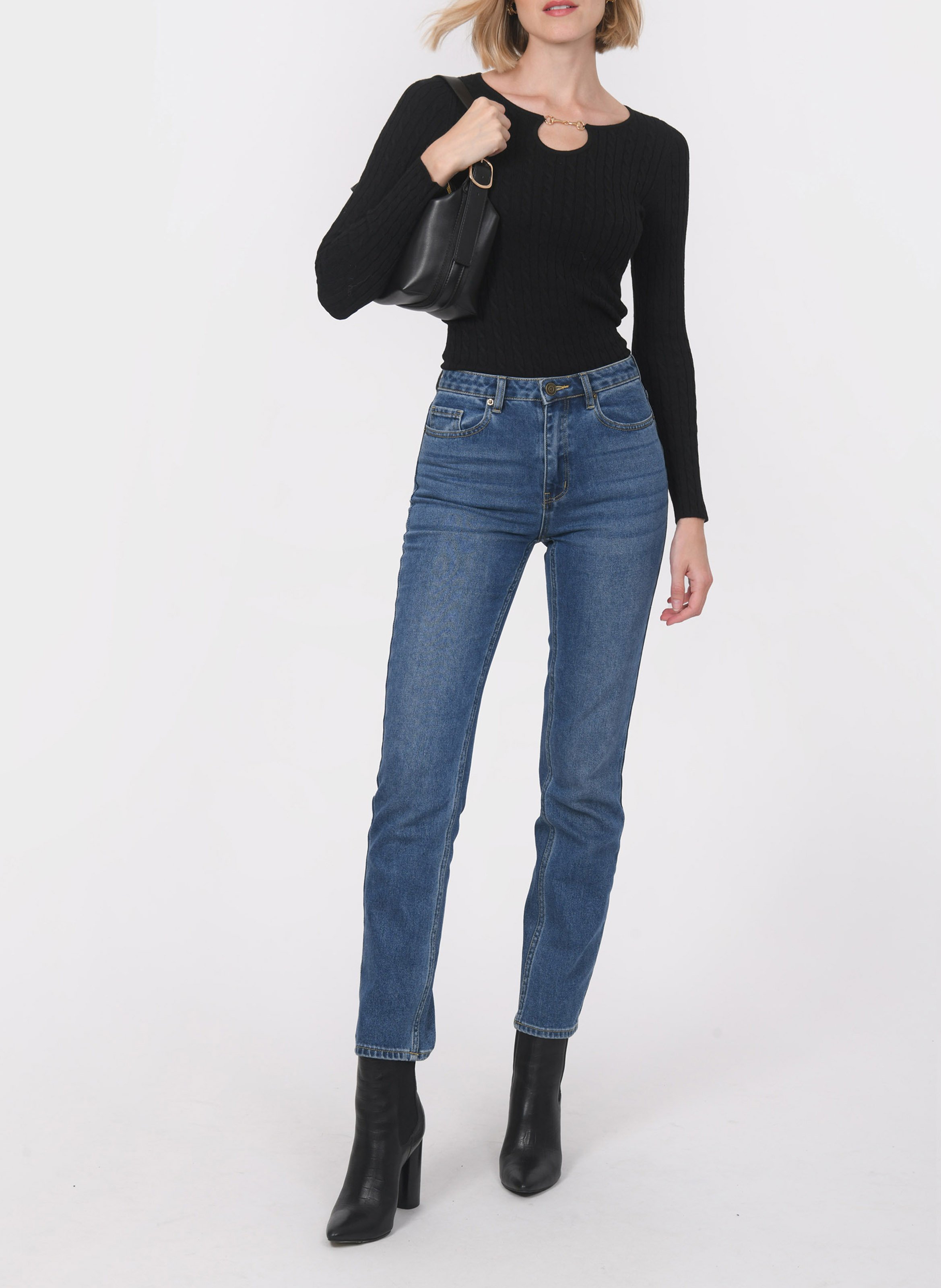 Pull col bateau  KOOKAI Noir