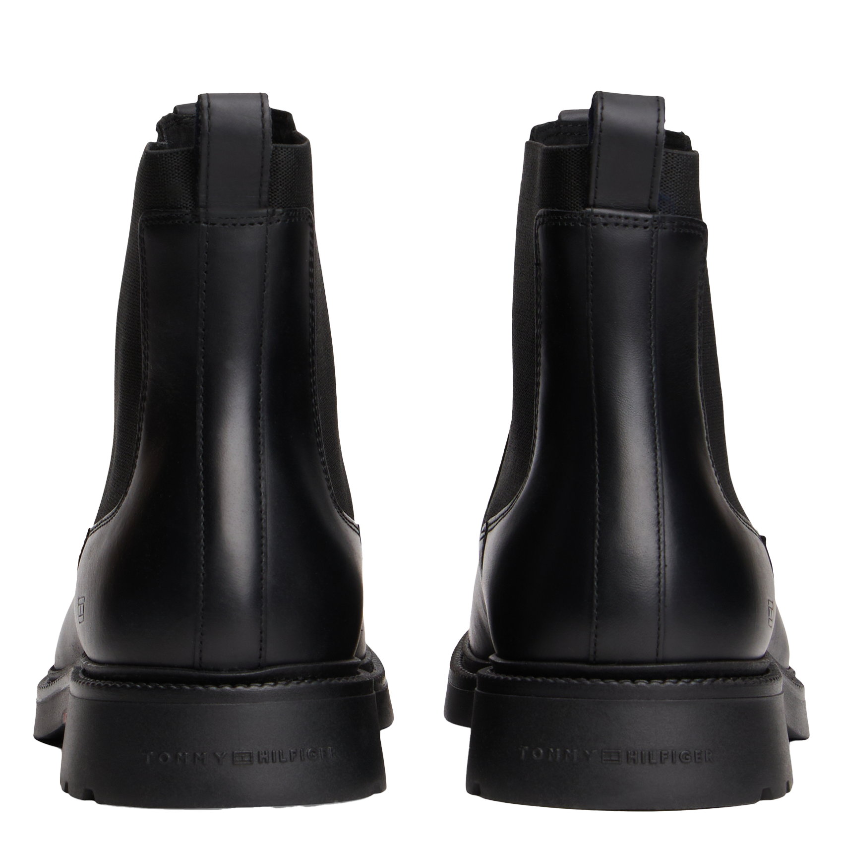 Albert leather boots TOMMY HILFIGER Black