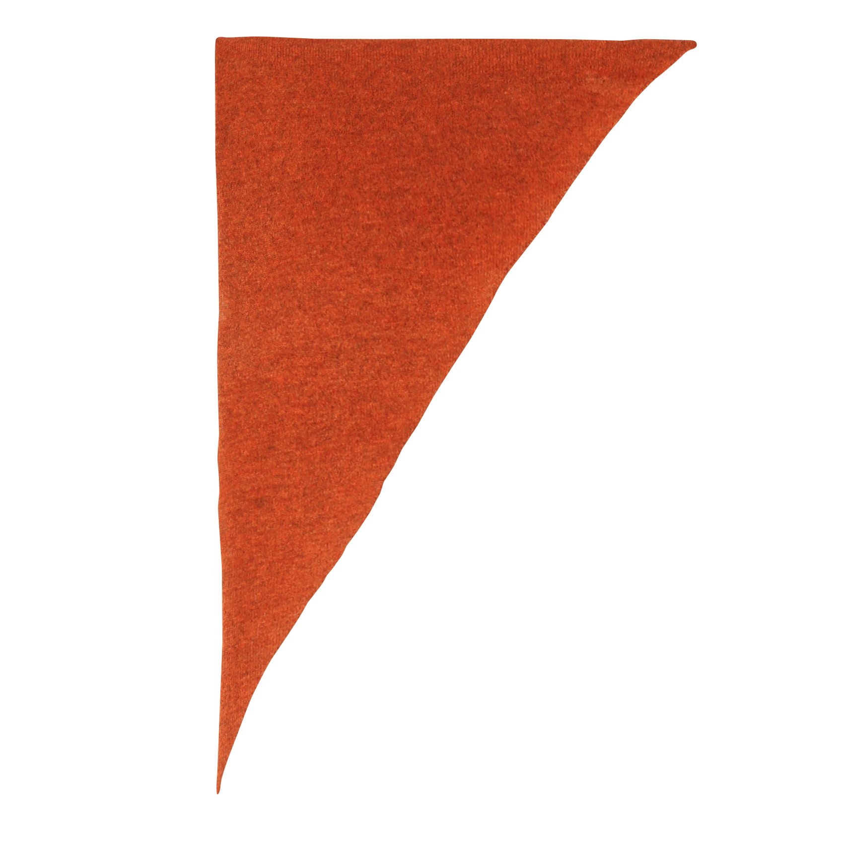 Echarpe triangle unie CEZEMBRE Orange