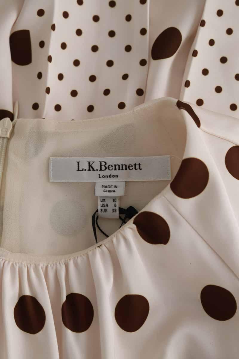 Dress LK BENNETT - Seconde Main Beige