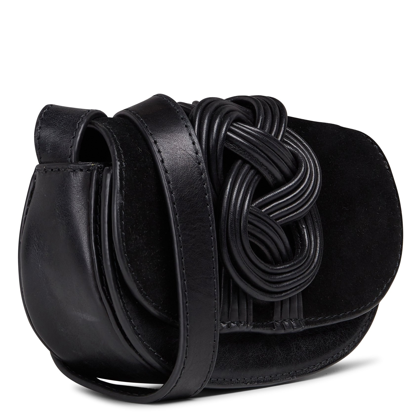 Brieftasche aus Leder Schwarz