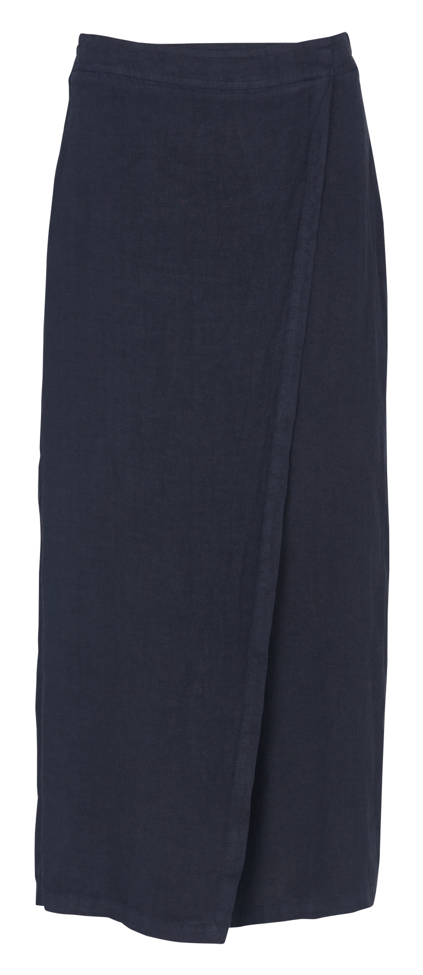 Wijde, linnen 7/8-broek LA FEE MARABOUTEE Blauw