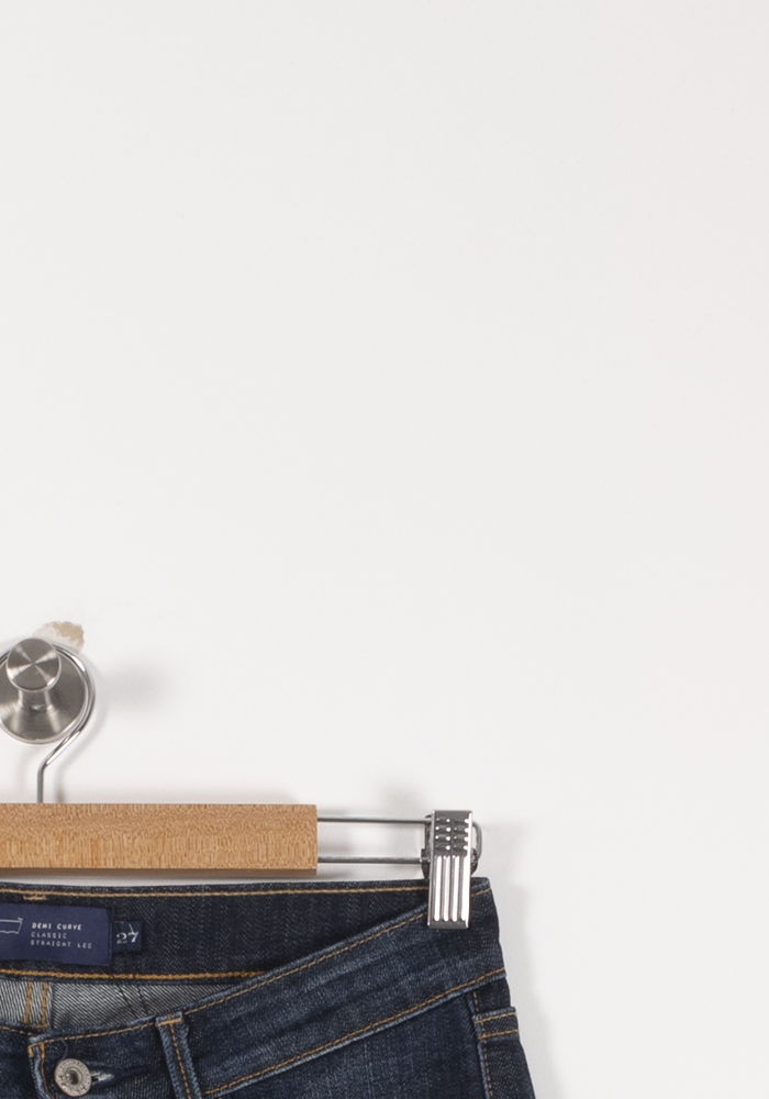 Cropped slim jeans with studs LEVI'S - Seconde main Blue