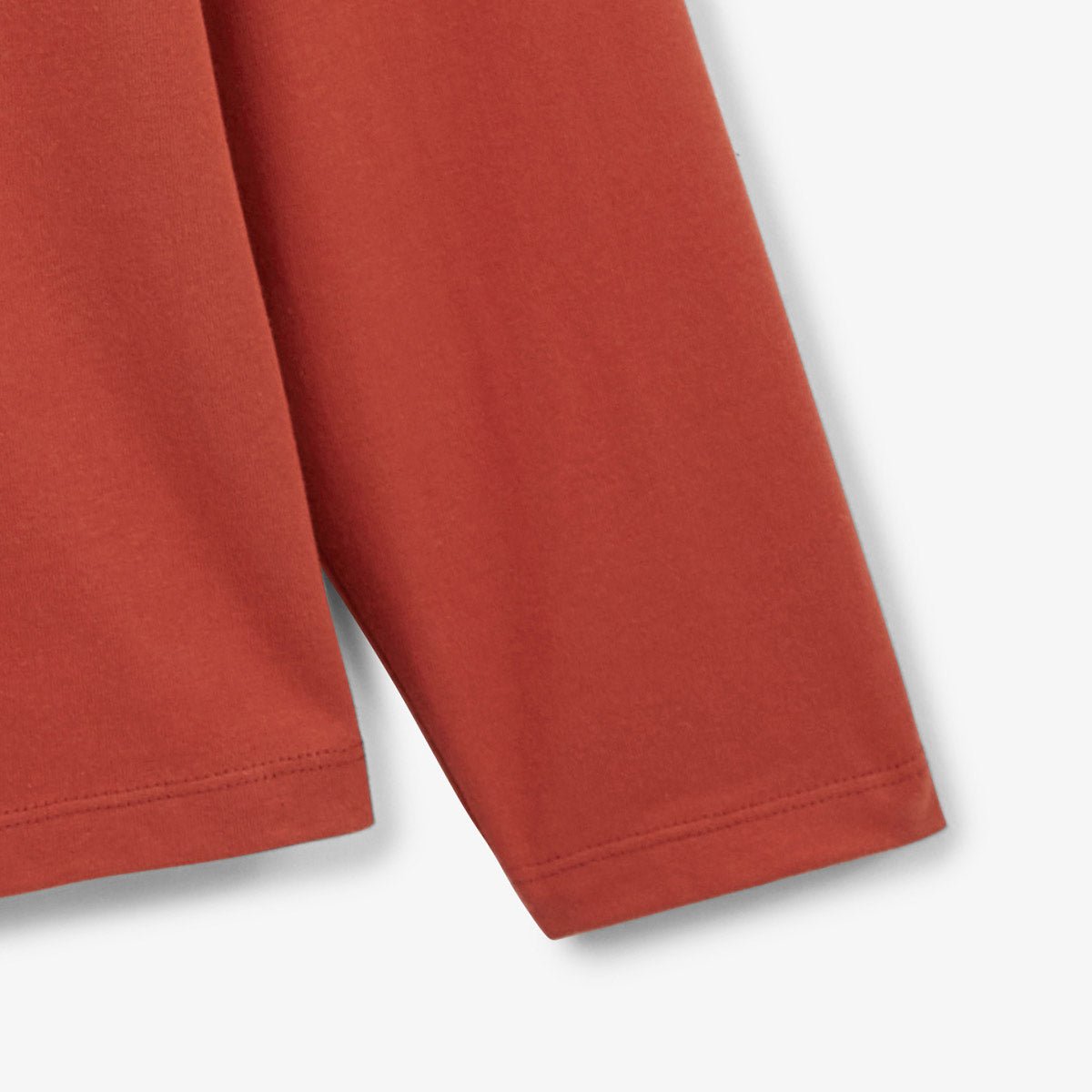 Rugby jersey with raglan sleeves in cotton SERGE BLANCO Orange