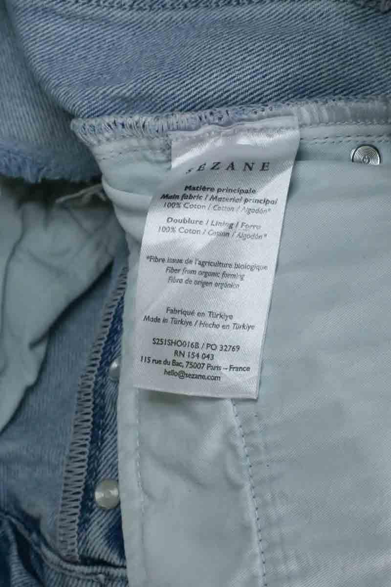 Mini short SEZANE - Seconde main Bleu