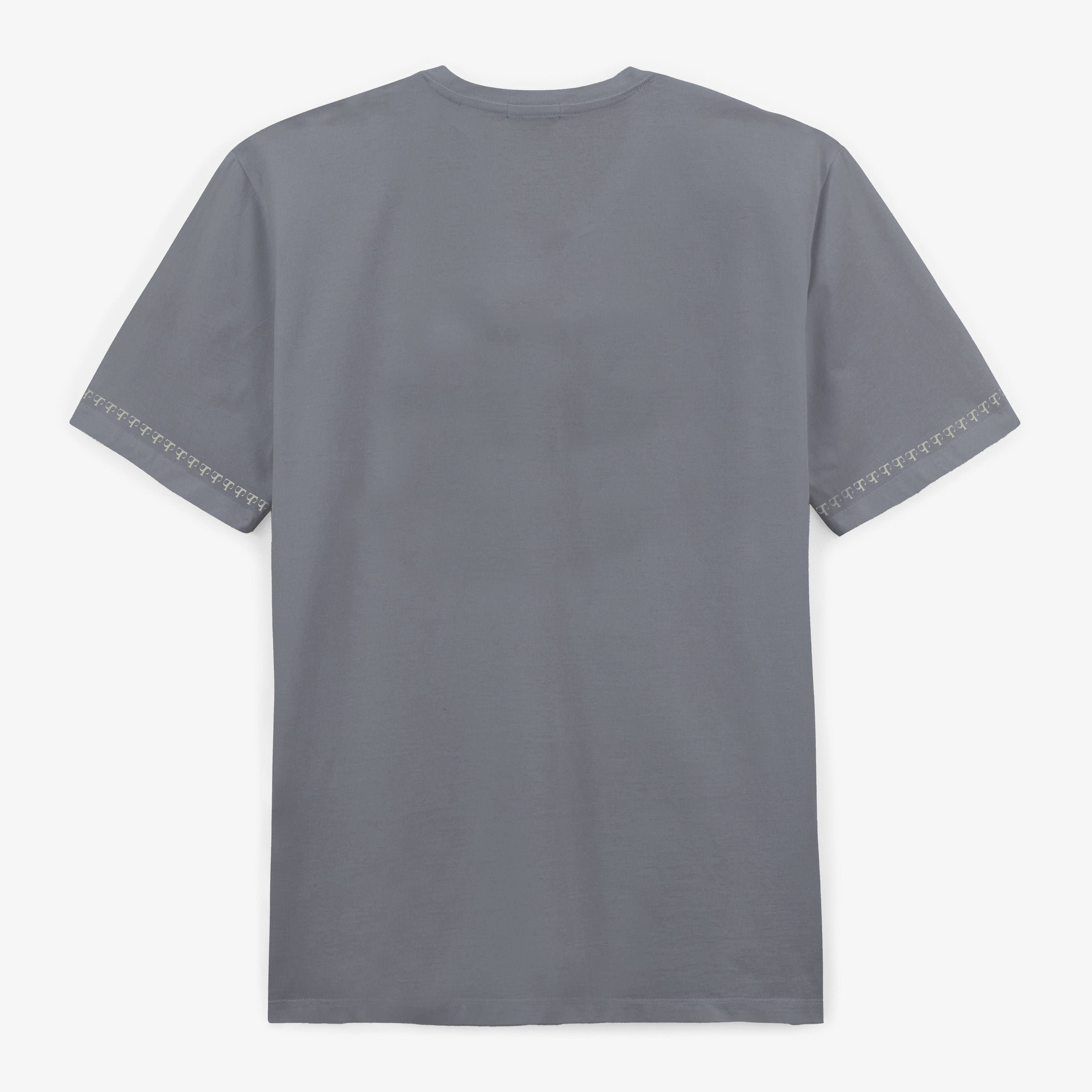 Short-sleeved cotton T-shirt SERGE BLANCO Grey
