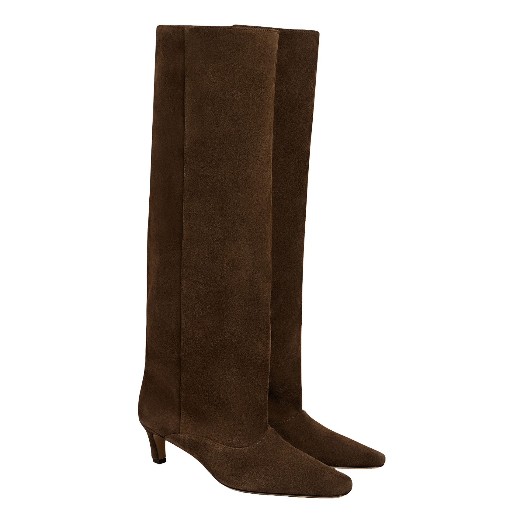 Bottes en cuir SANDRO Marron