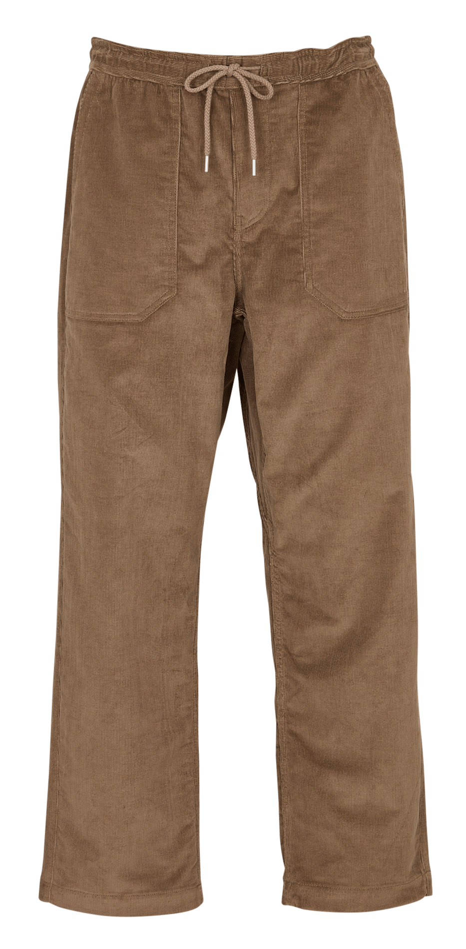 Straight-leg trousers in blended organic cotton corduroy PAUL SMITH Brown