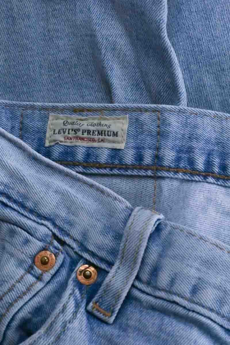 501 straight jeans LEVI'S - Seconde main Blue