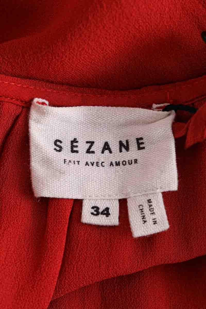 Robe SEZANE - Seconde main Rouge