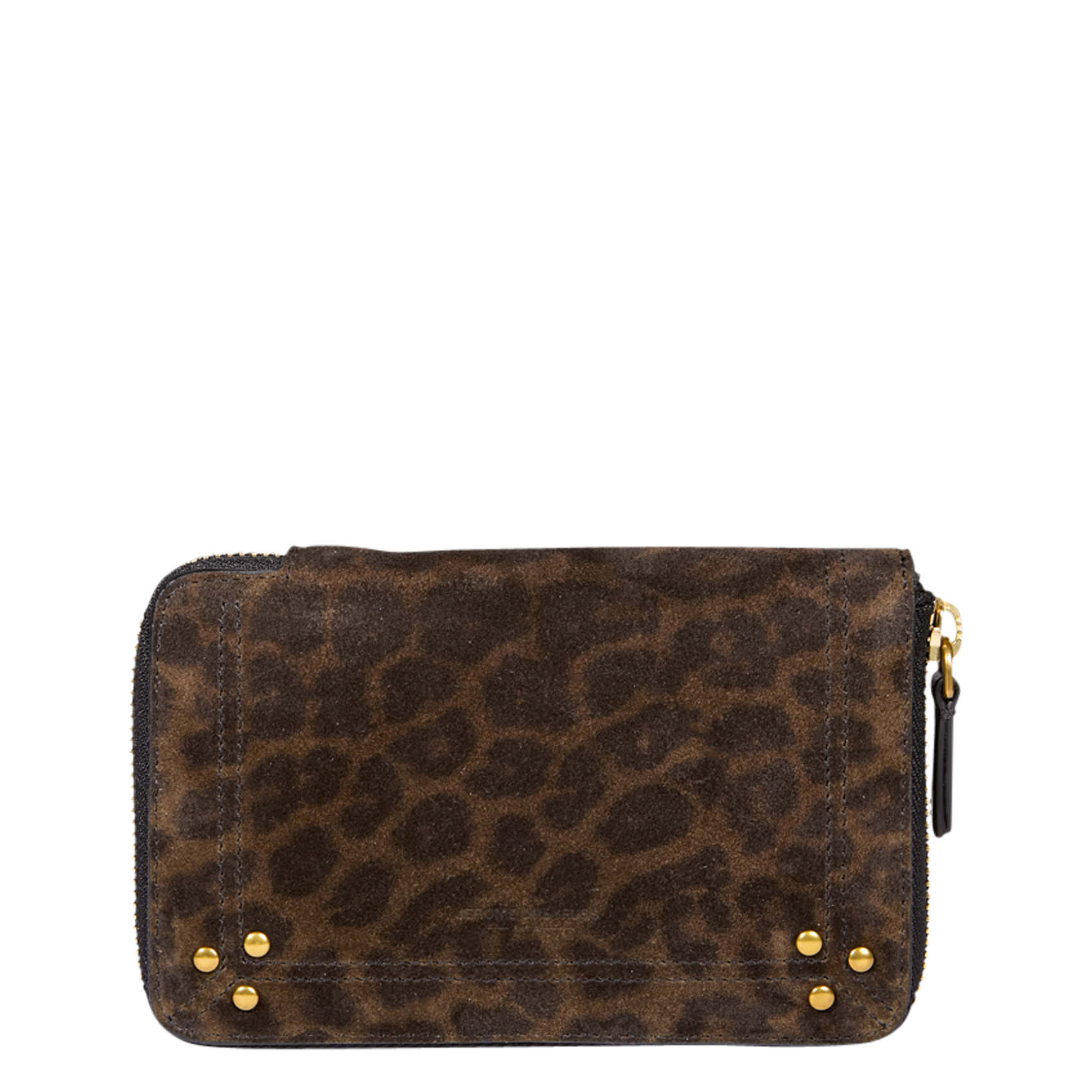 Cartera de piel JEROME DREYFUSS Caqui