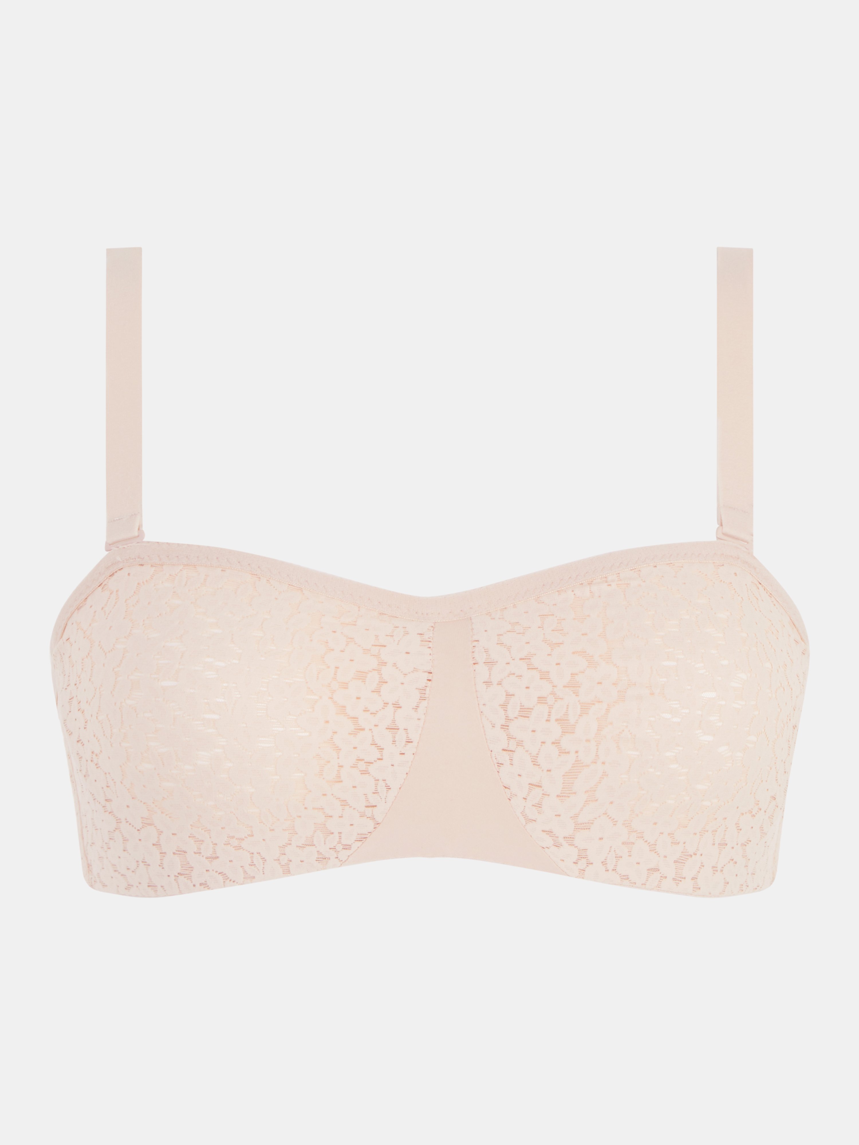 Lace bandeau bra CHANTELLE Beige
