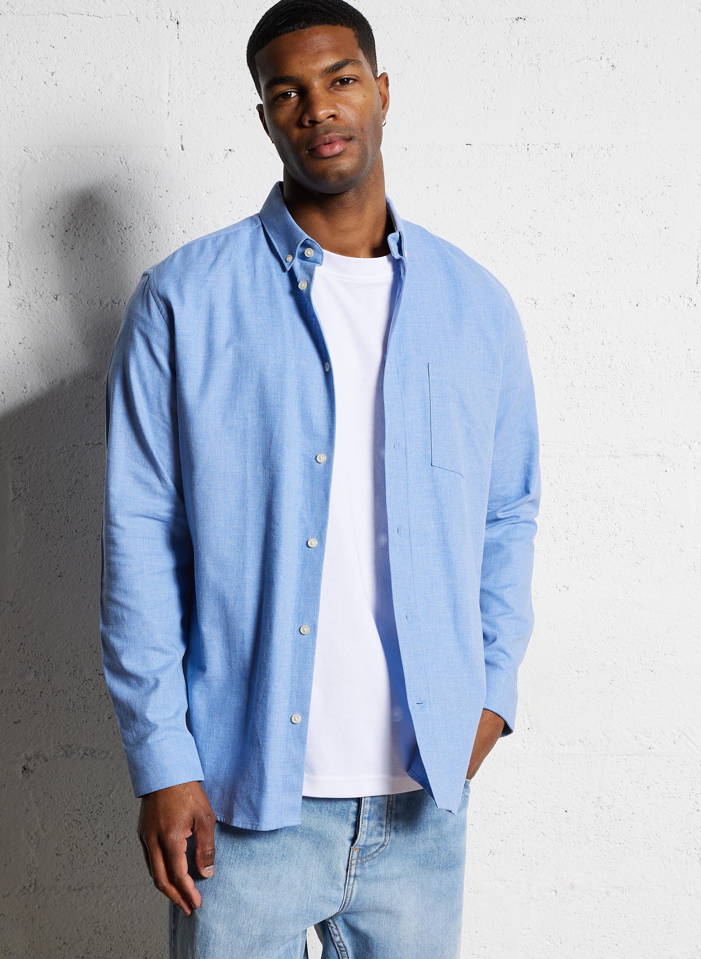 Dakota regular-fit cotton shirt AU PRINTEMPS PARIS