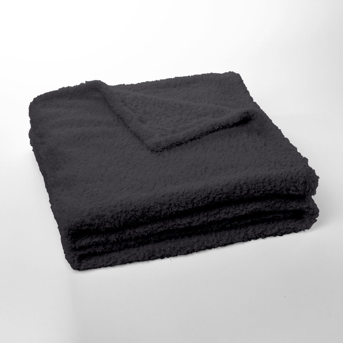 Plaid teddy TODAY LINGE DE MAISON Grey