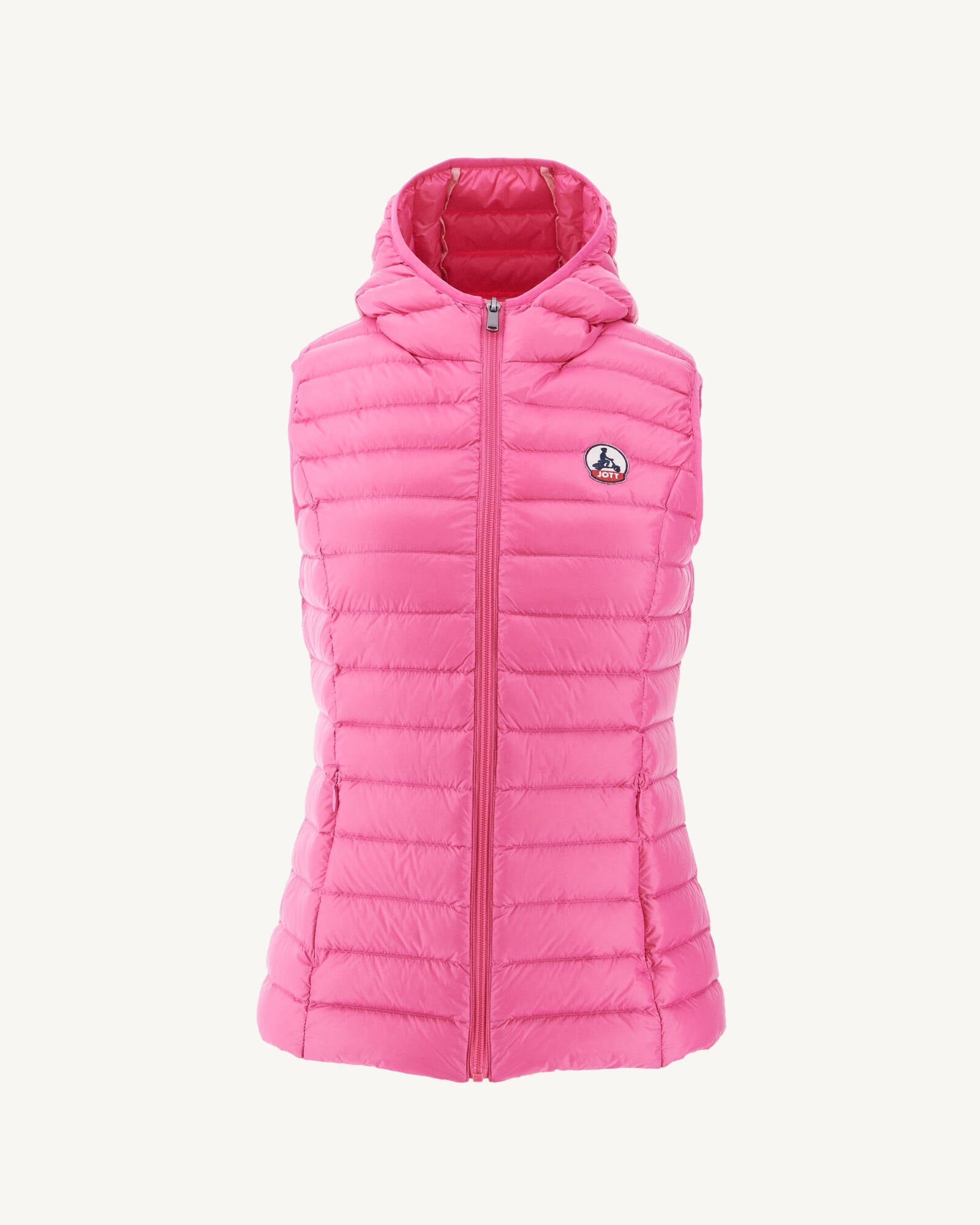 Lightweight sleeveless puffer jacket Mali JOTT Pink
