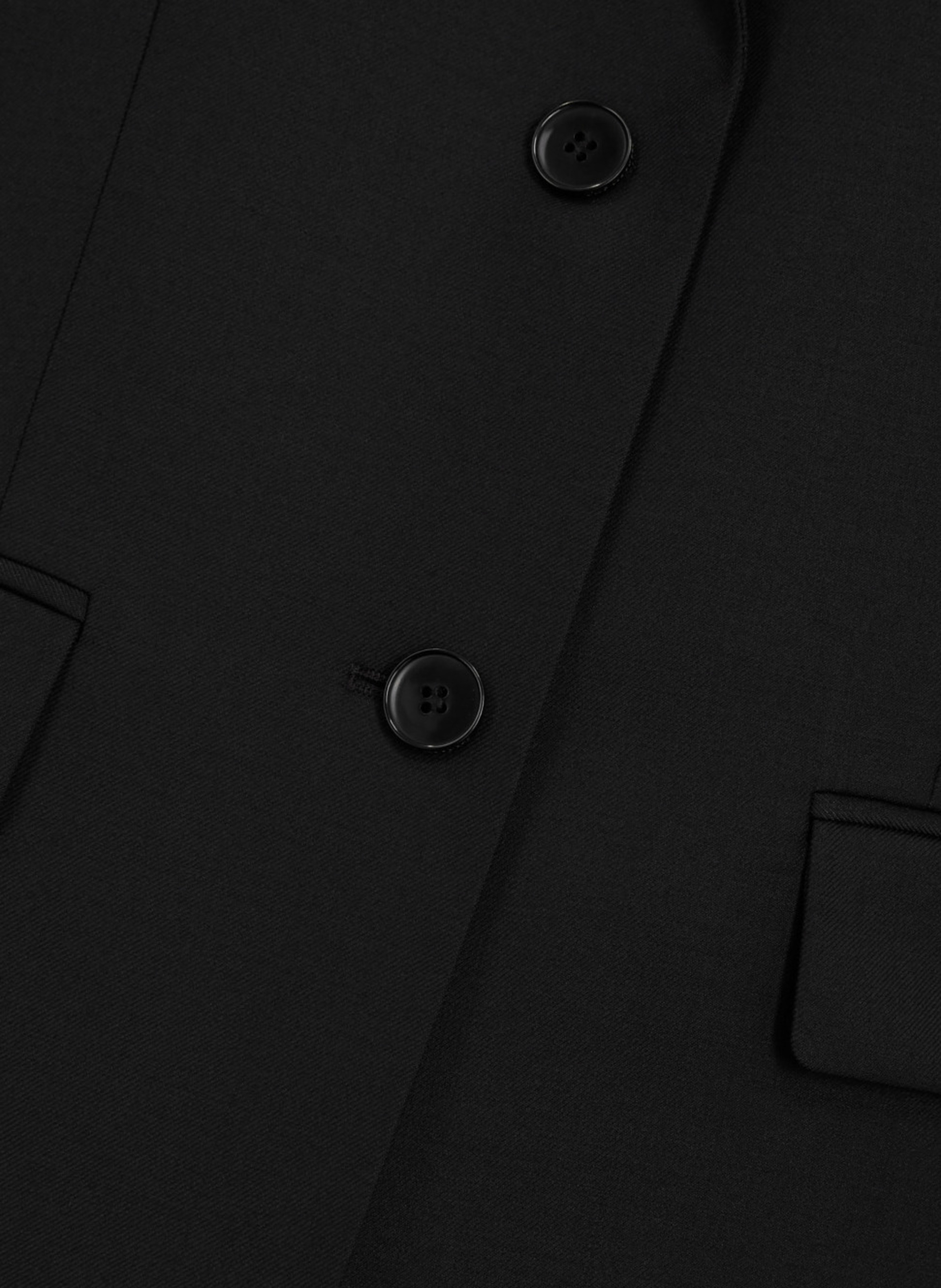 Fitted wool suit jacket THE KOOPLES Black