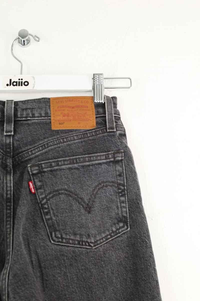 Cotton skinny jeans LEVI'S - Seconde main Black