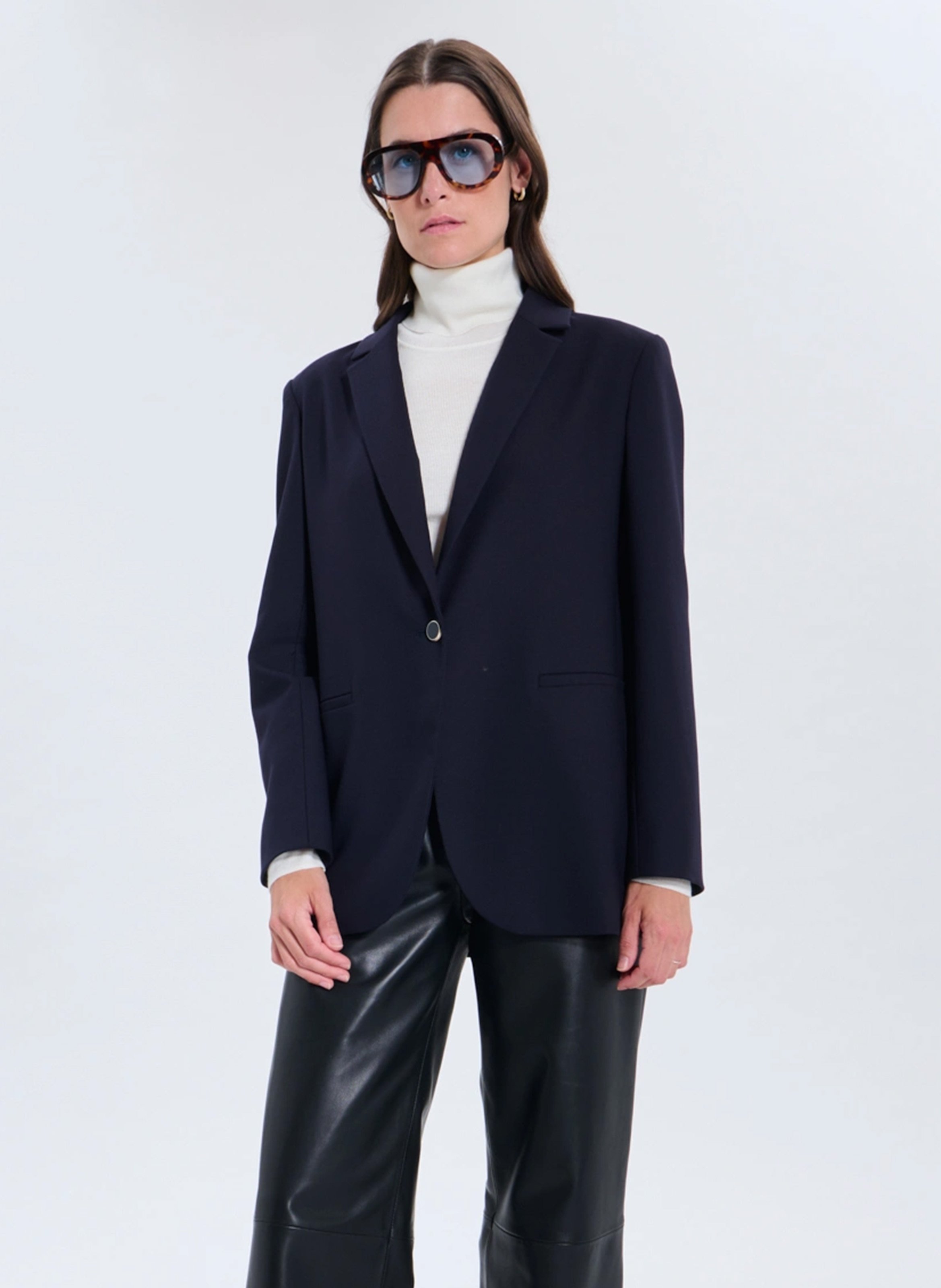 Straight suit jacket ZAPA Blue