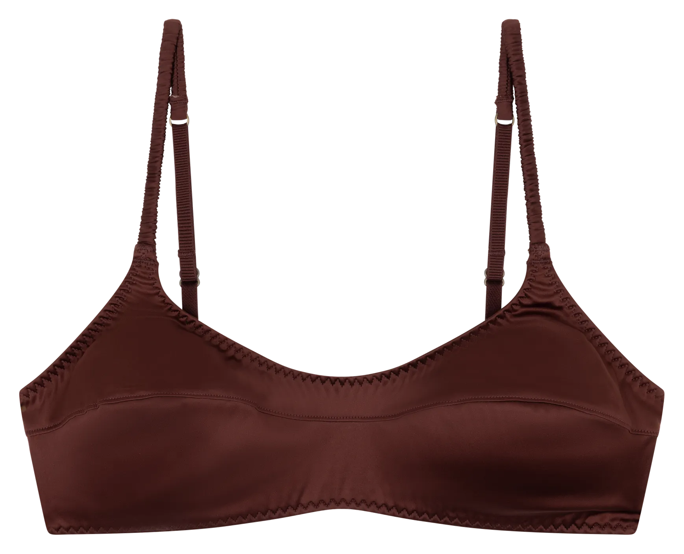 Gewatteerde bralette LOVE STORIES Bruin