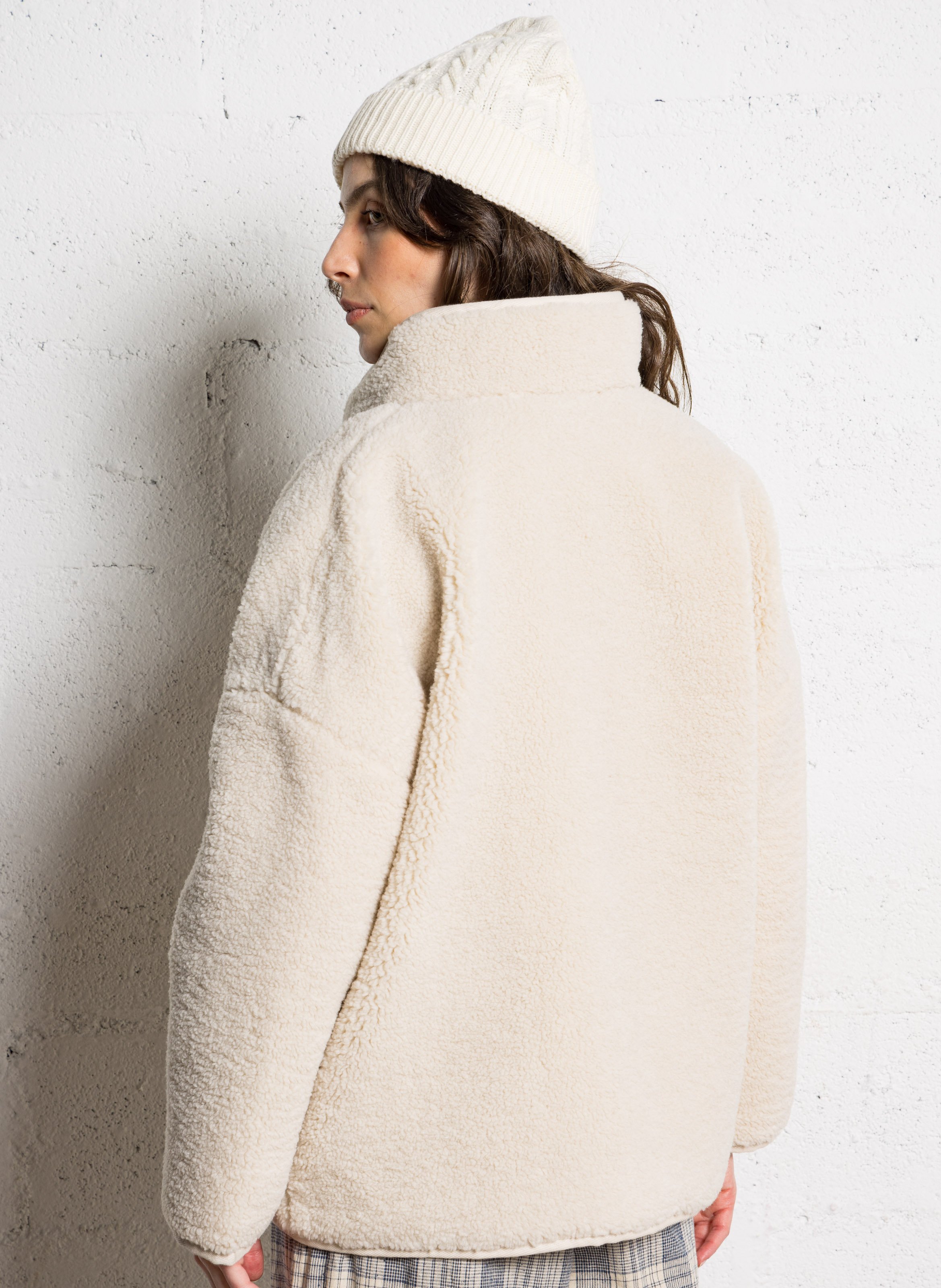 Veste oversize col montant  HARTFORD Multicolore