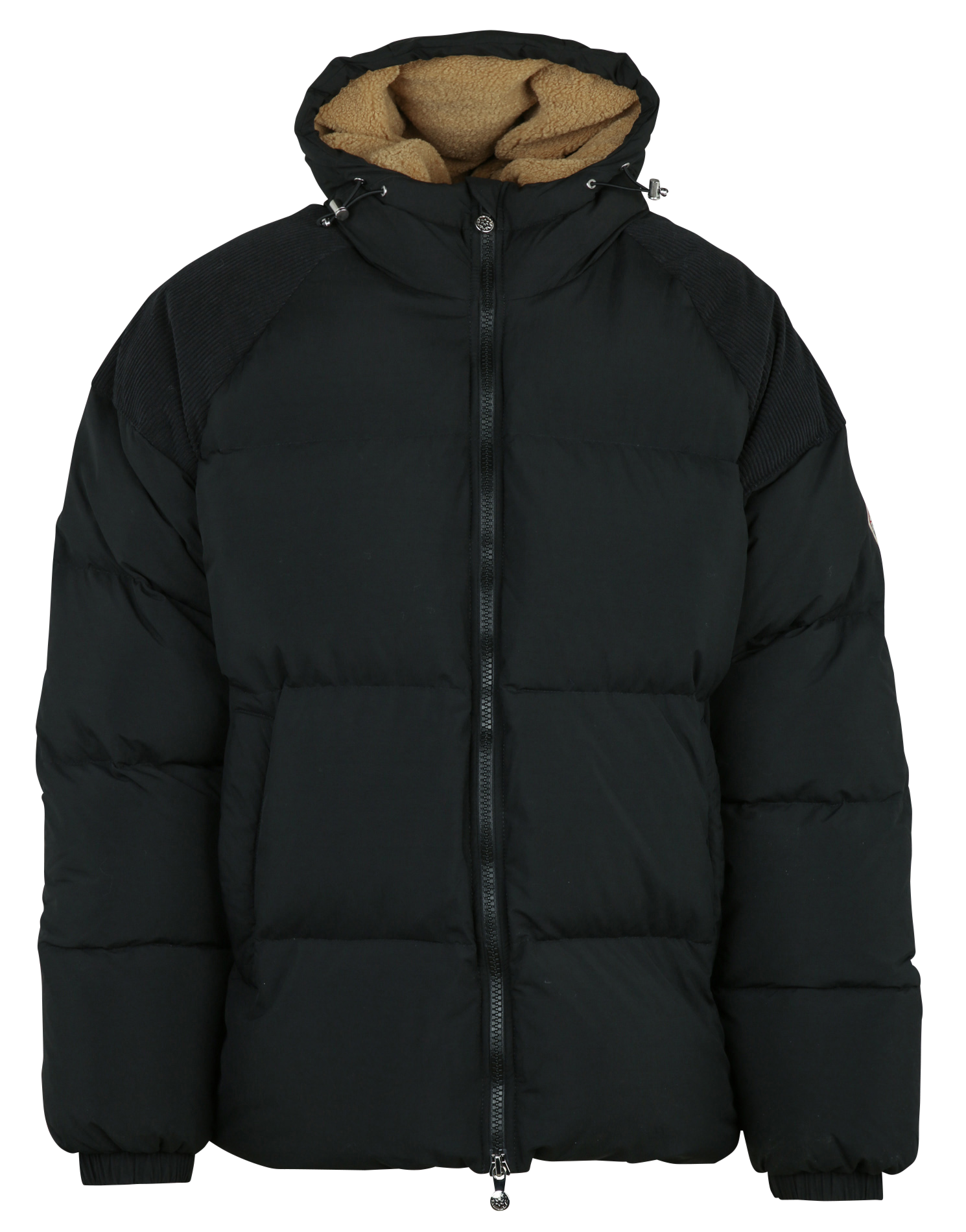 Oversized padded jacket PYRENEX Black