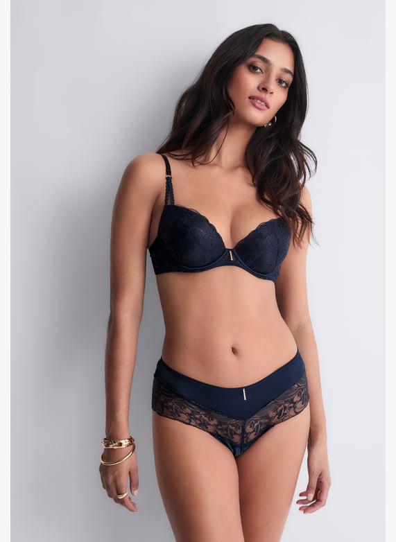 Push-up bra with molded cups | Blue by AUBADE Push-up bra with molded cups Blue