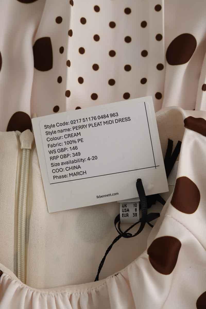 Dress LK BENNETT - Seconde Main Beige