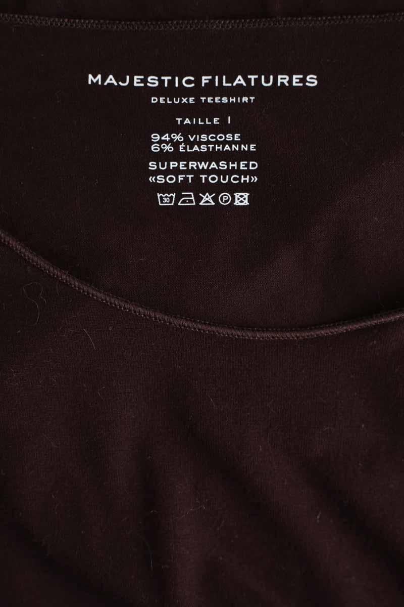 Sweater MAJESTIC FILATURES - SECONDE MAIN Brown